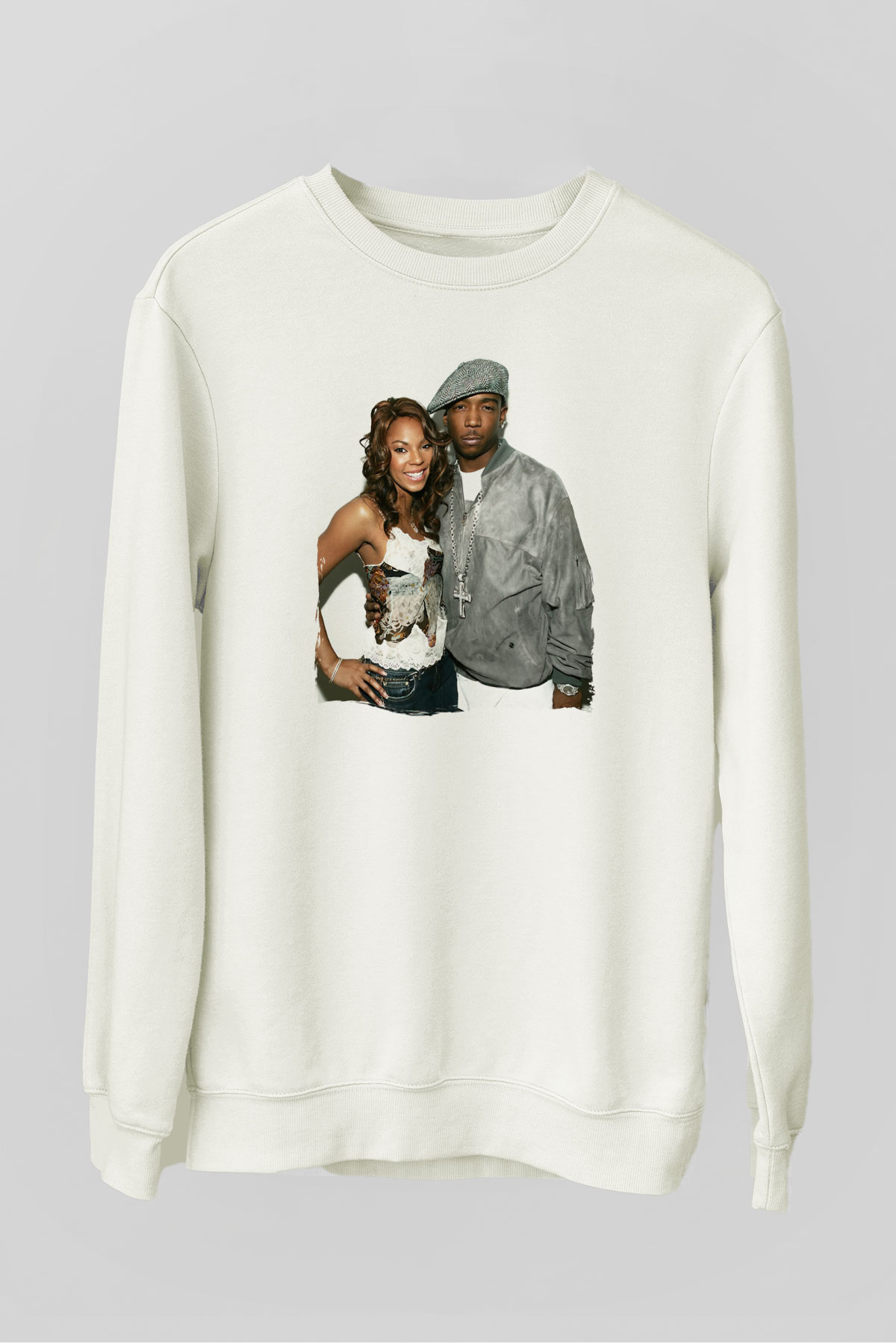 Ja Rule Beyaz Unisex Sweatshirt
