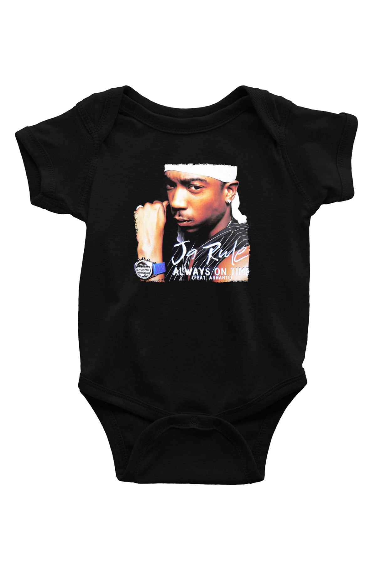 Ja Rule Siyah Bebek Body - Zıbın