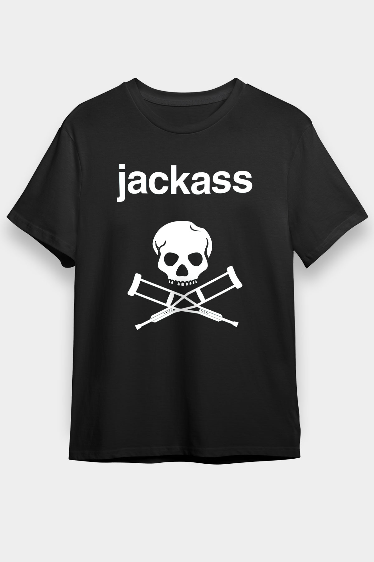 Jackass Black Unisex Graphic Tee - STREETWEAR