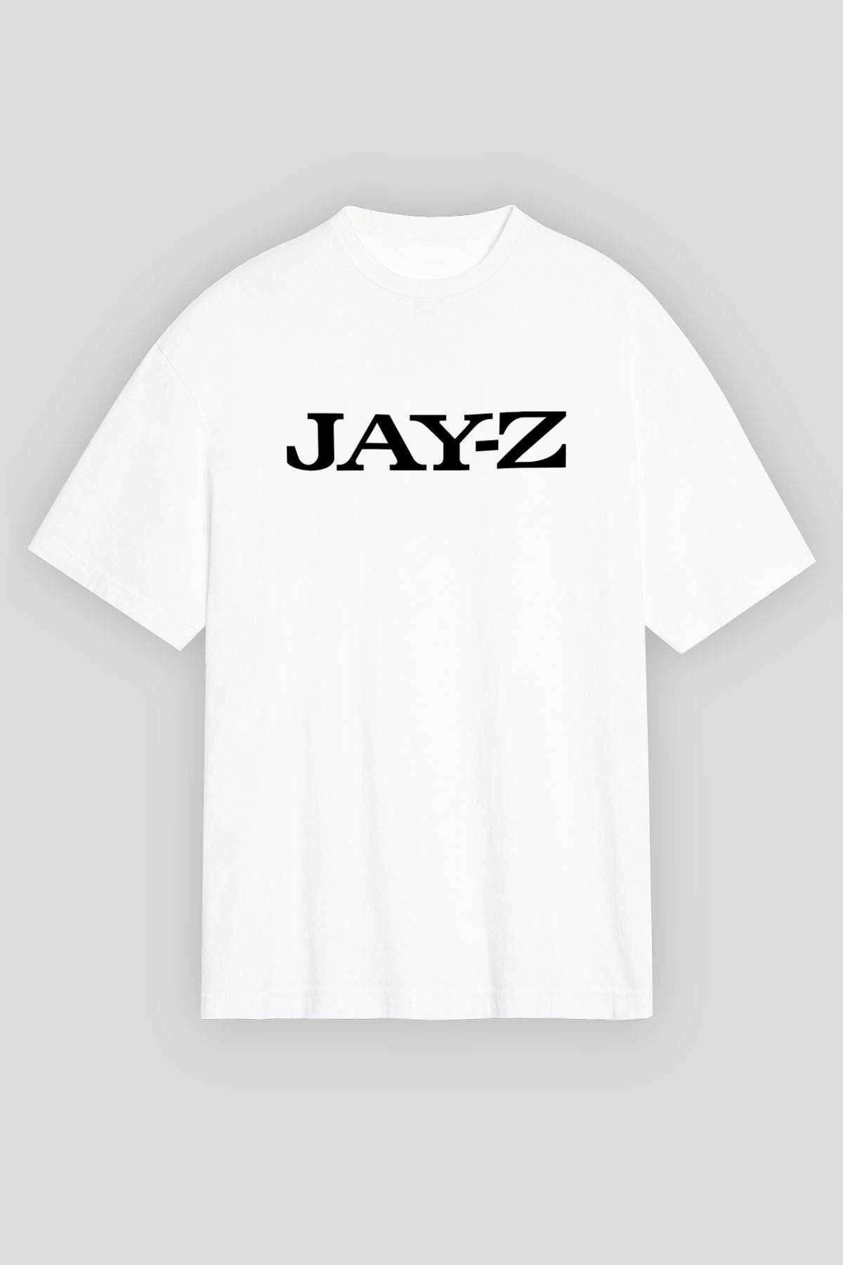 Jay-Z Beyaz Unisex Oversize Tişört T-Shirt