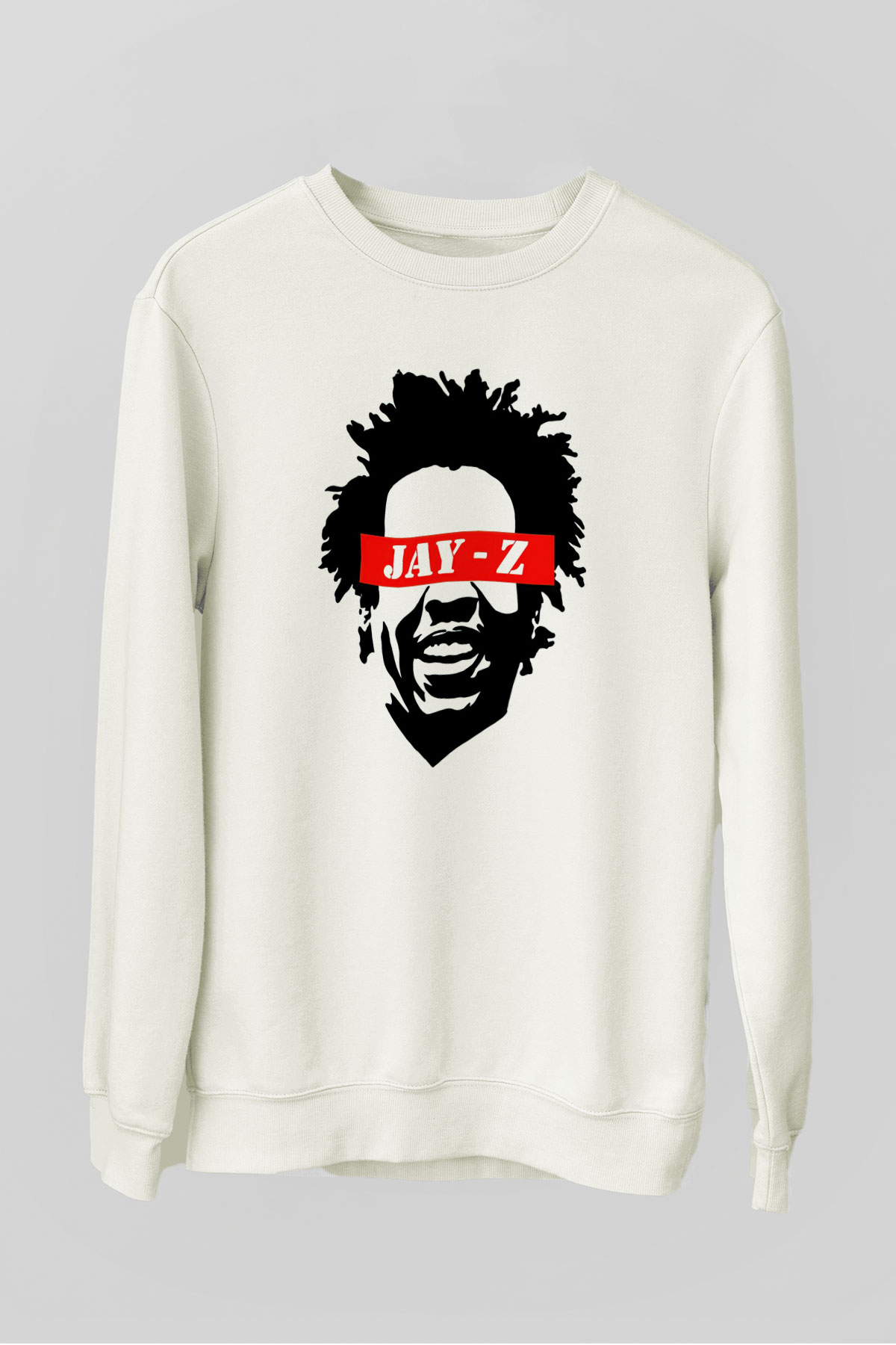 Jay-Z Beyaz Unisex Sweatshirt