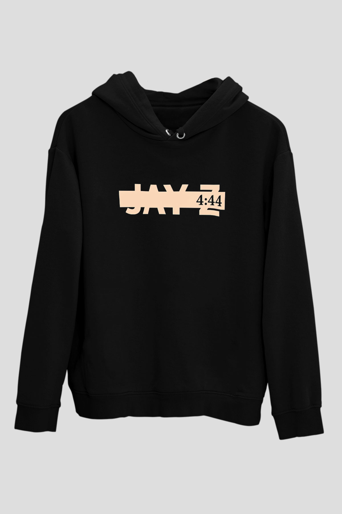 Jay-Z Siyah Unisex Kapüşonlu Sweatshirt