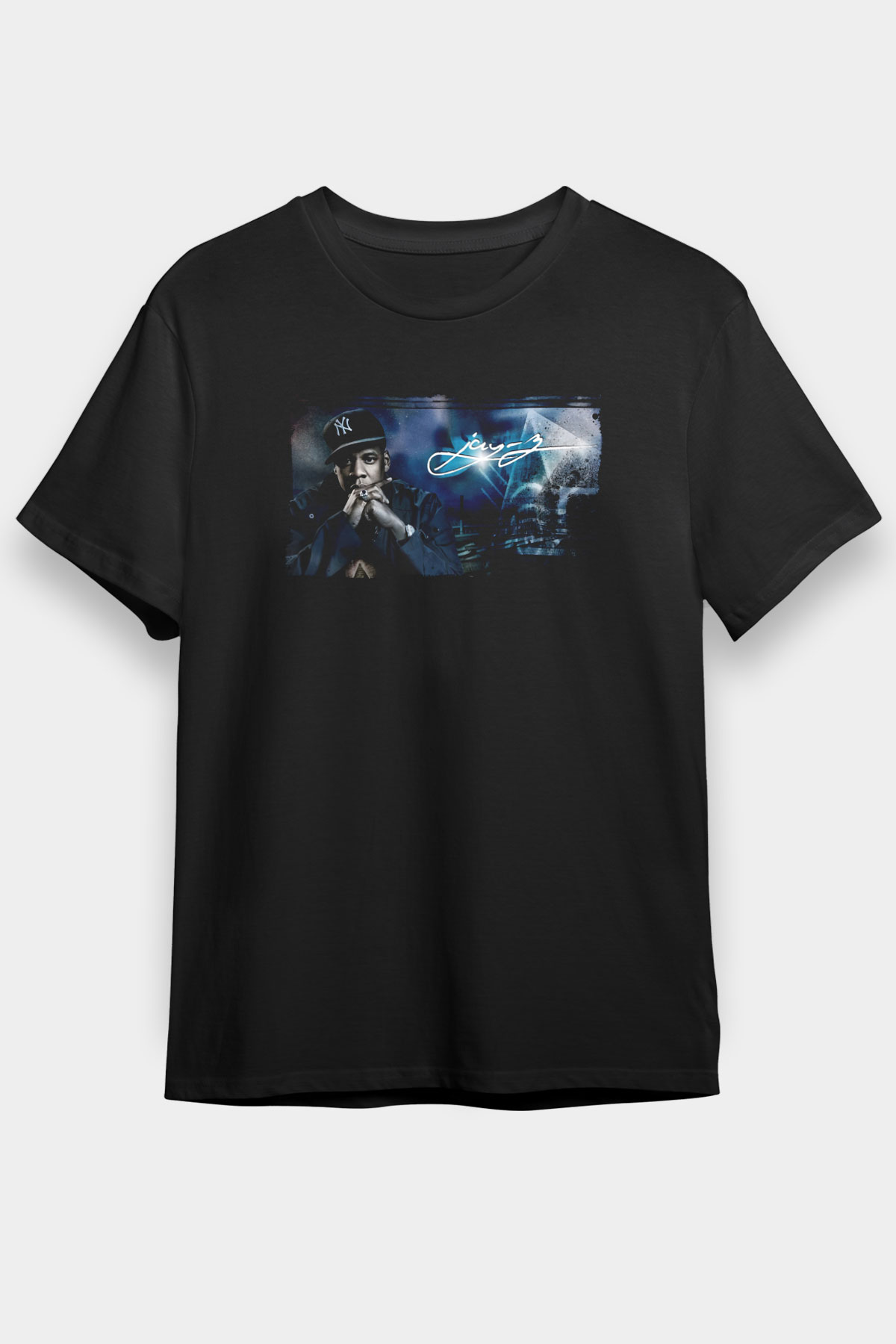 Jay-Z Siyah Unisex Tişört T-Shirt - TişörtFabrikası