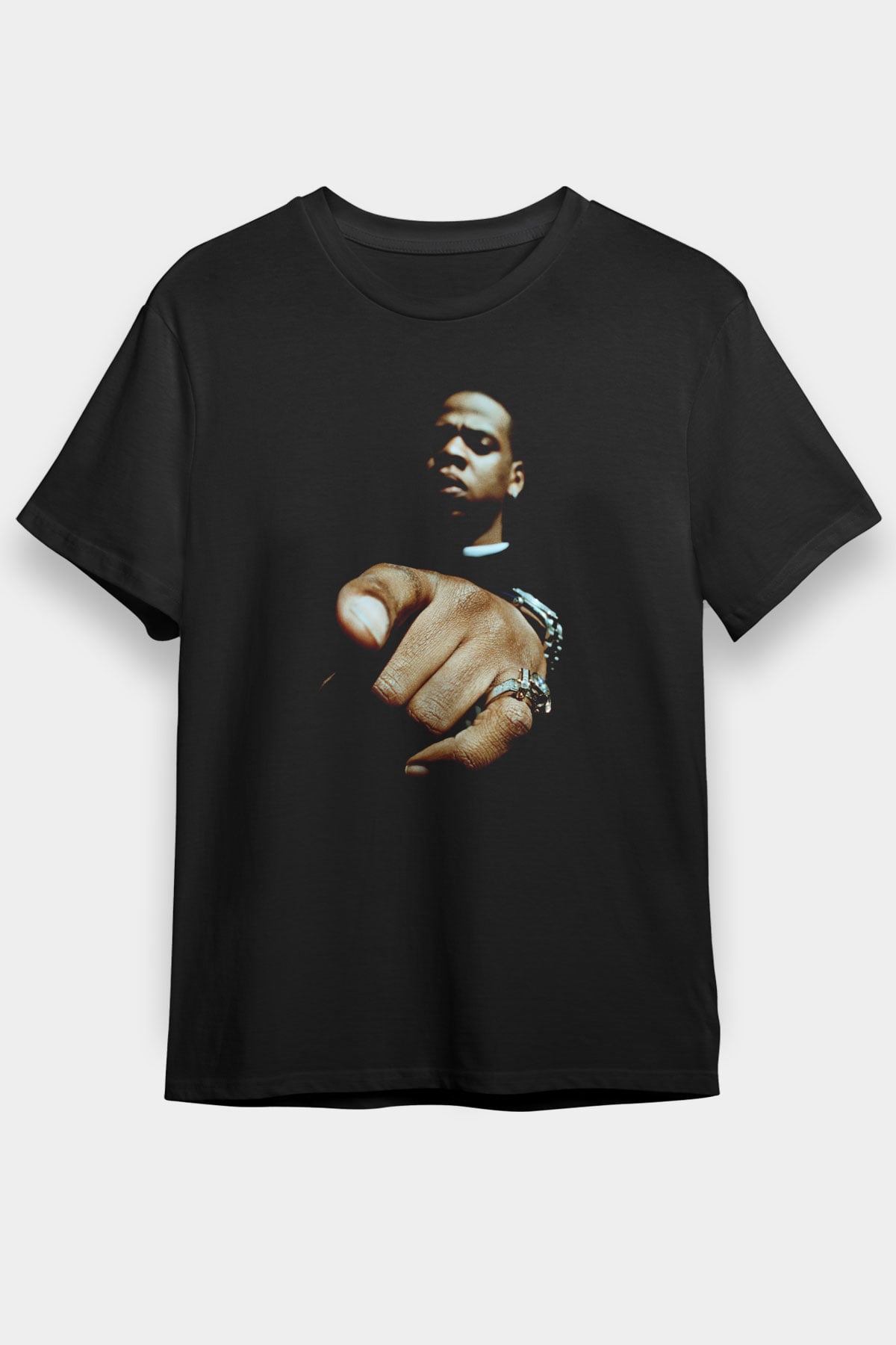 Jay-Z Siyah Unisex Tişört T-Shirt - TişörtFabrikası