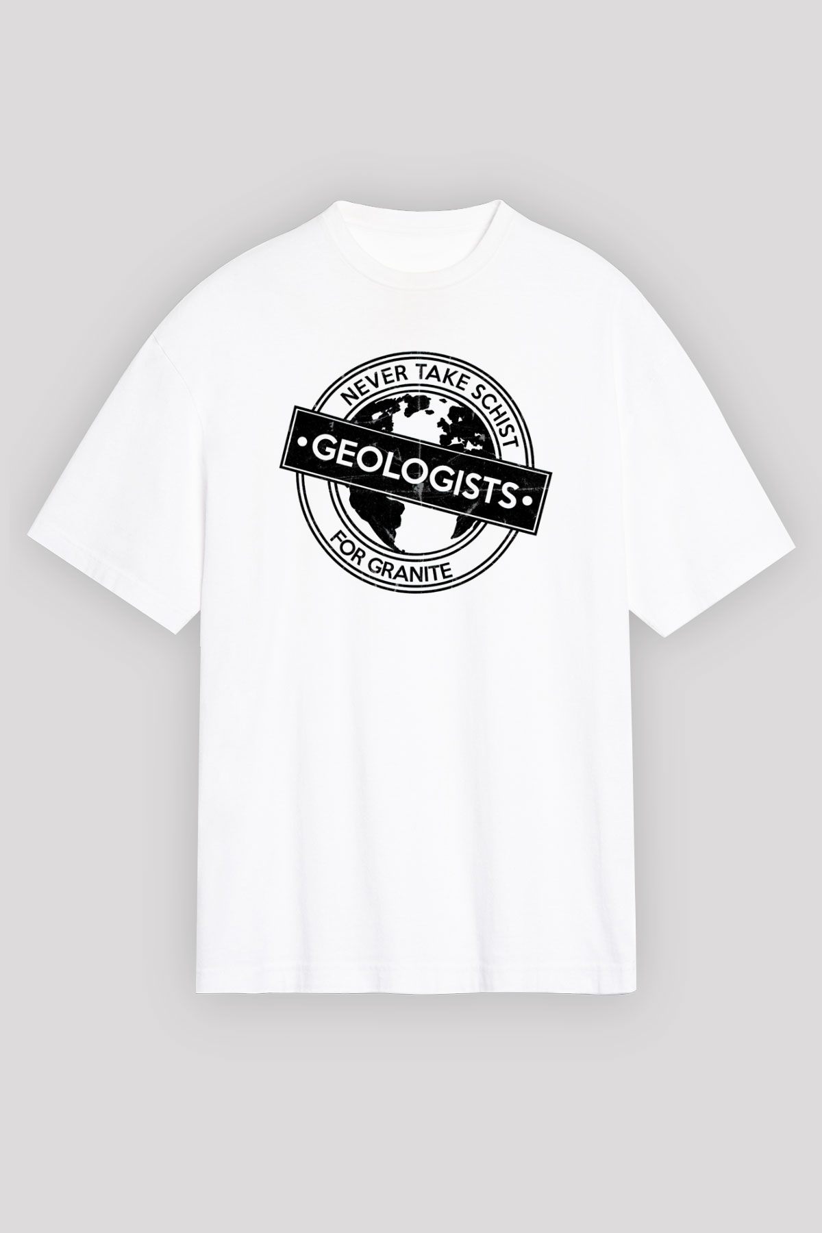 Jeofizik mühendisi Beyaz Unisex Tişört T-Shirt - TişörtFabrikası