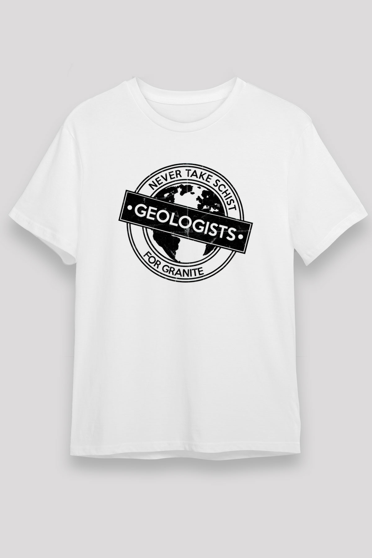Jeofizik mühendisi Beyaz Unisex Tişört T-Shirt - TişörtFabrikası