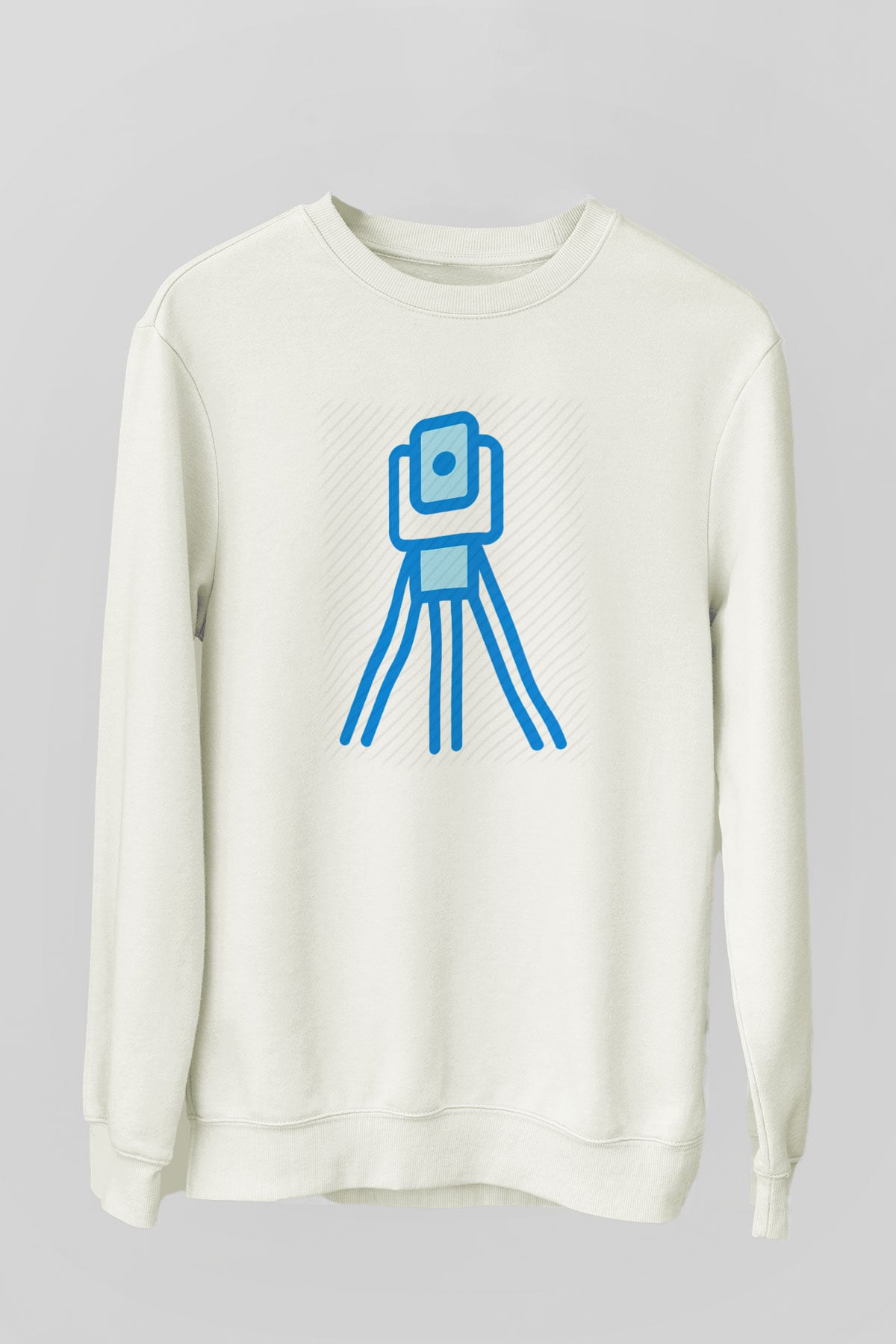 Jeoloji mühendisi Beyaz Unisex Sweatshirt