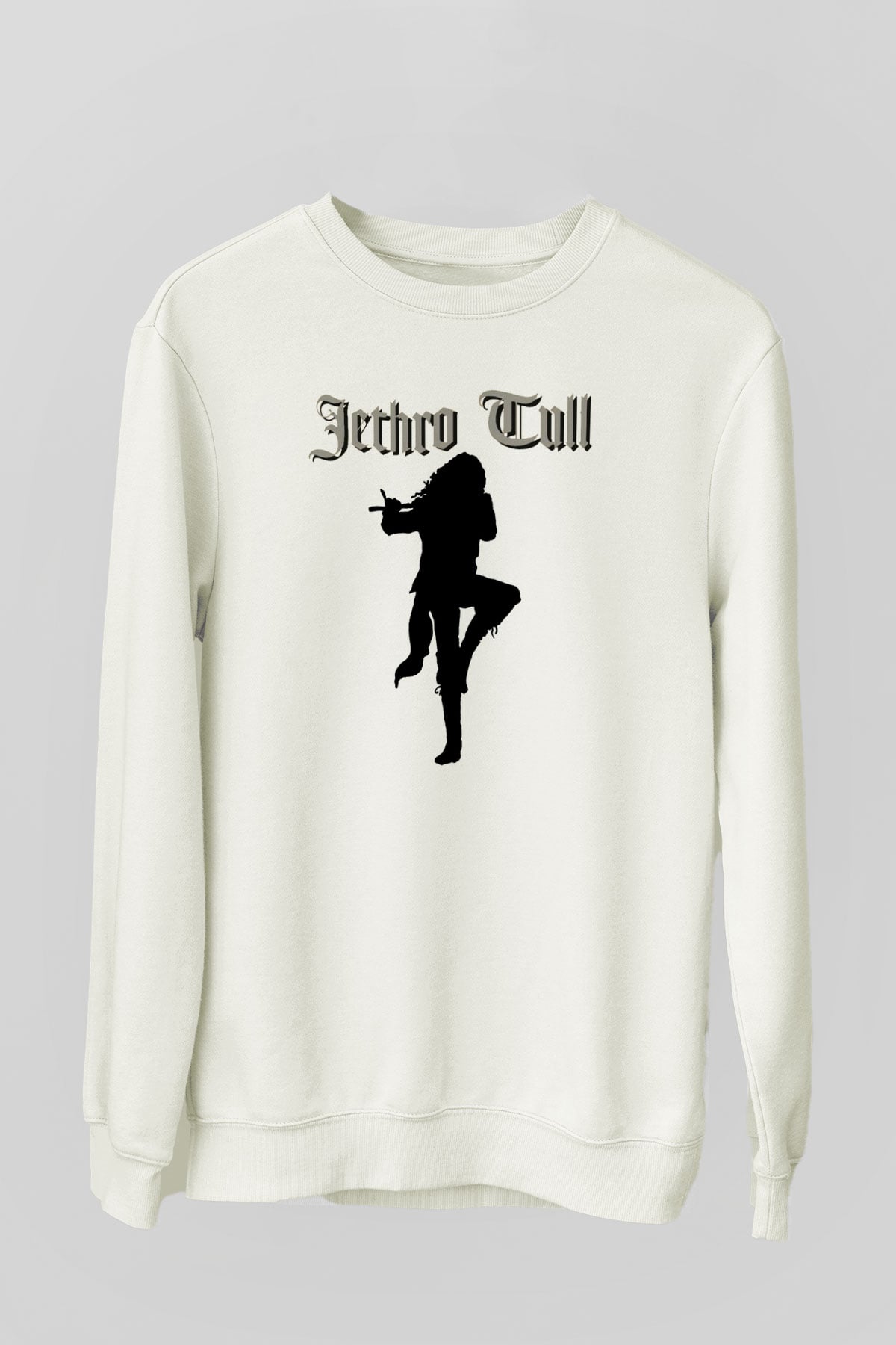 Jethro Tull Beyaz Unisex Sweatshirt