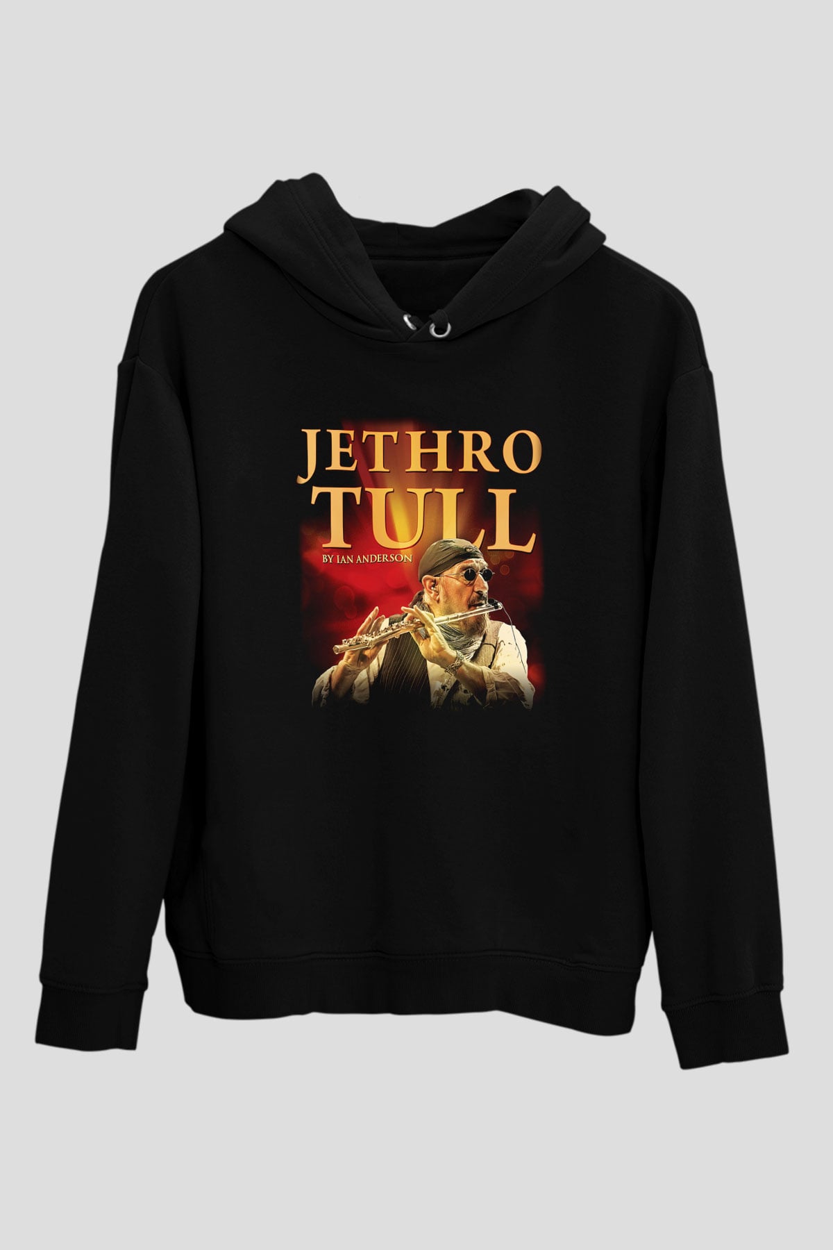 Jethro Tull Siyah Unisex Hoodie