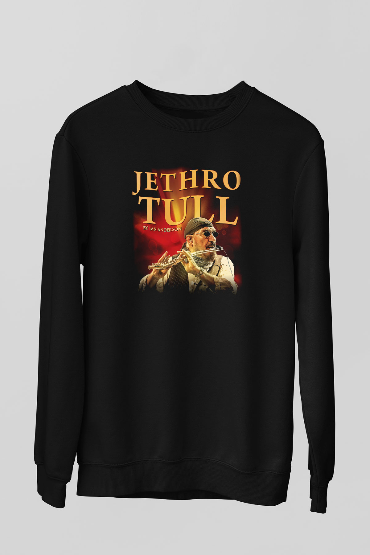 Jethro Tull Siyah Unisex Sweatshirt