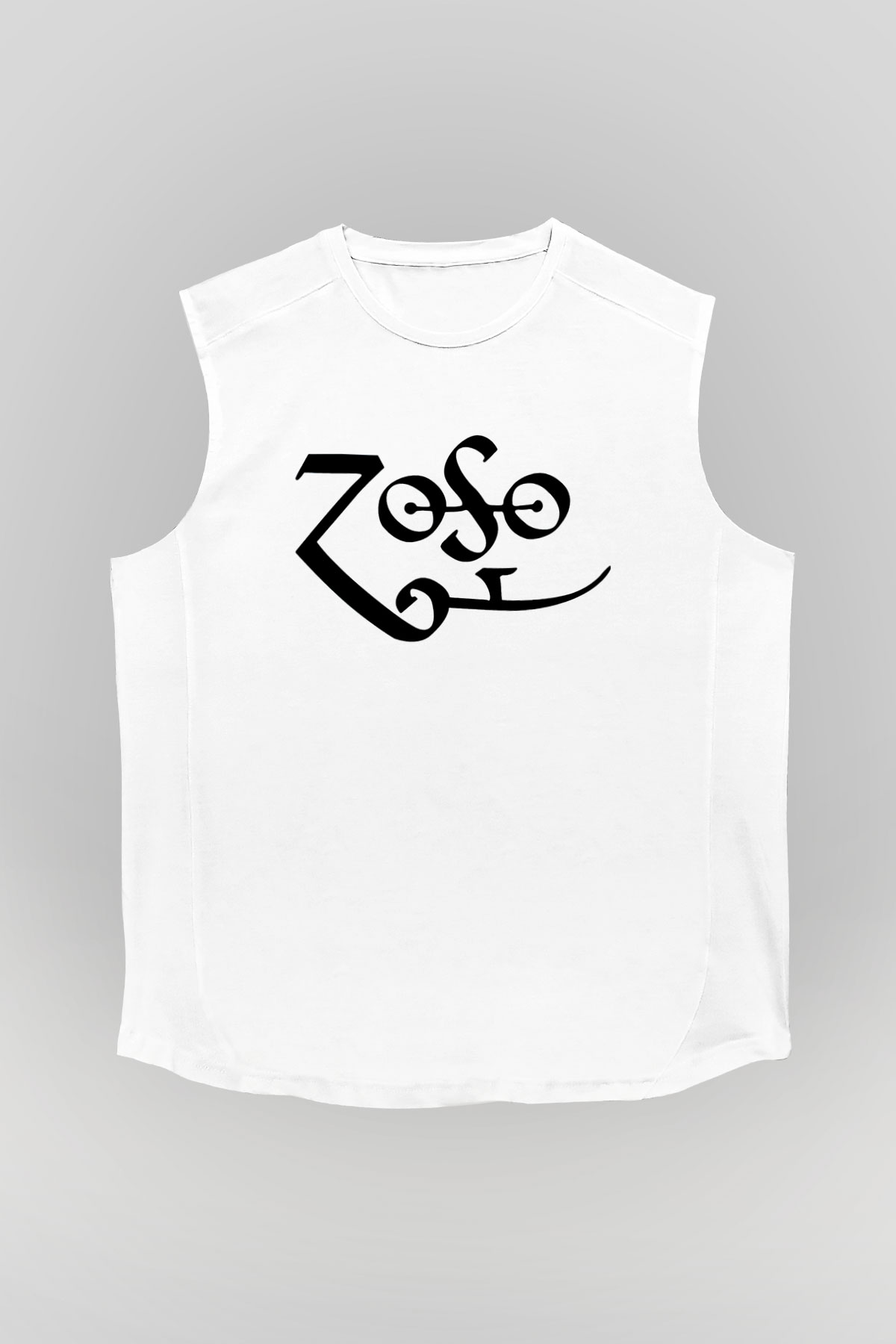 Jimmy Page Beyaz Unisex Kolsuz Tişört
