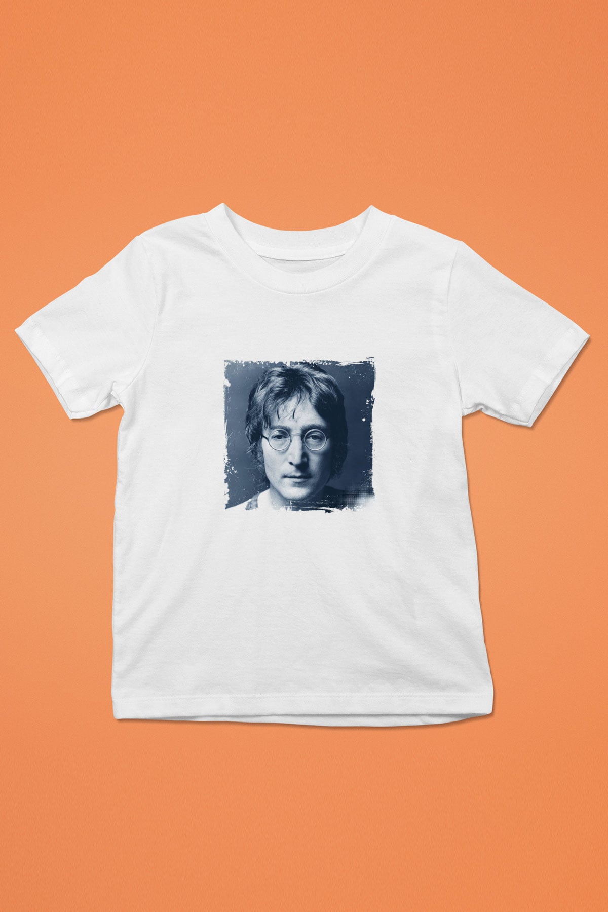 John Lennon Unisex Baskılı Beyaz Çocuk Tişört