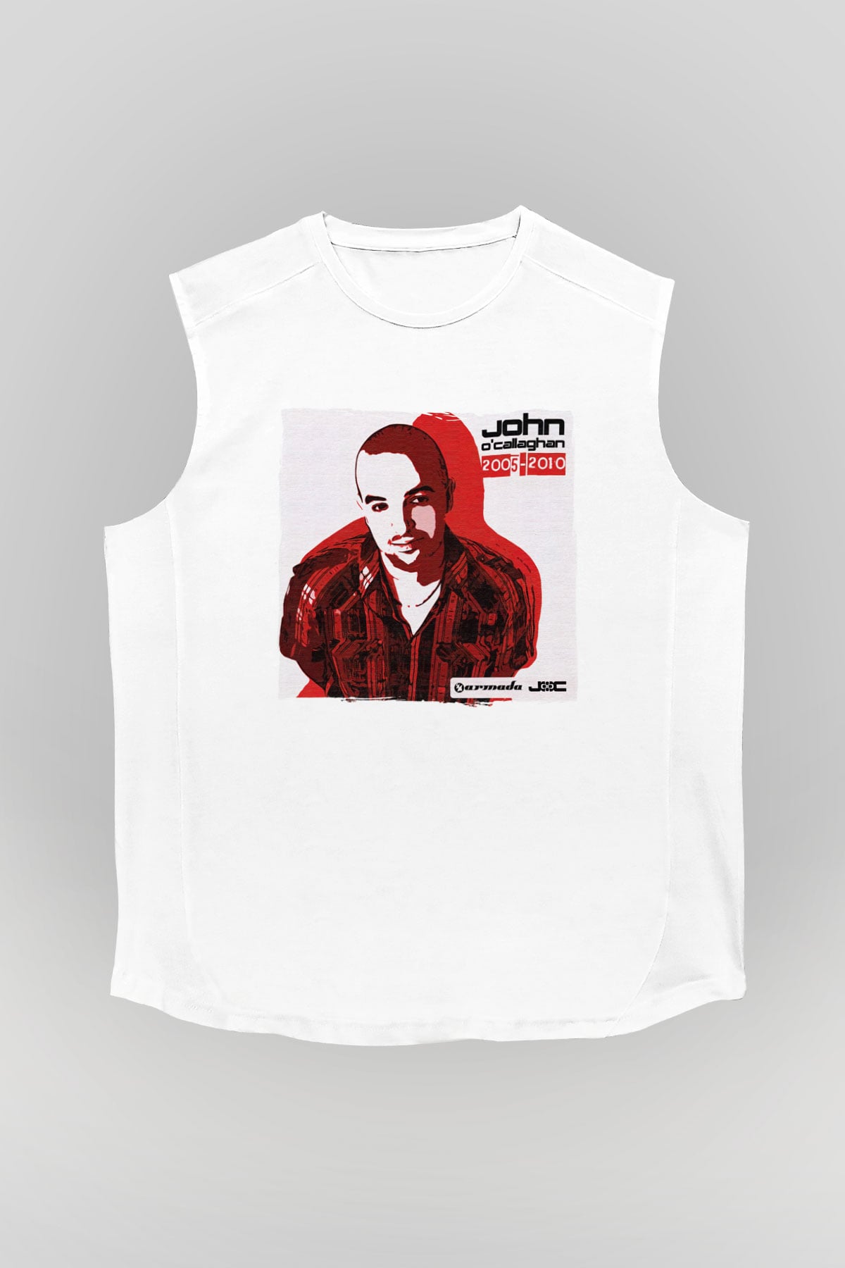 John O'callaghan Beyaz Unisex Kolsuz Tişört
