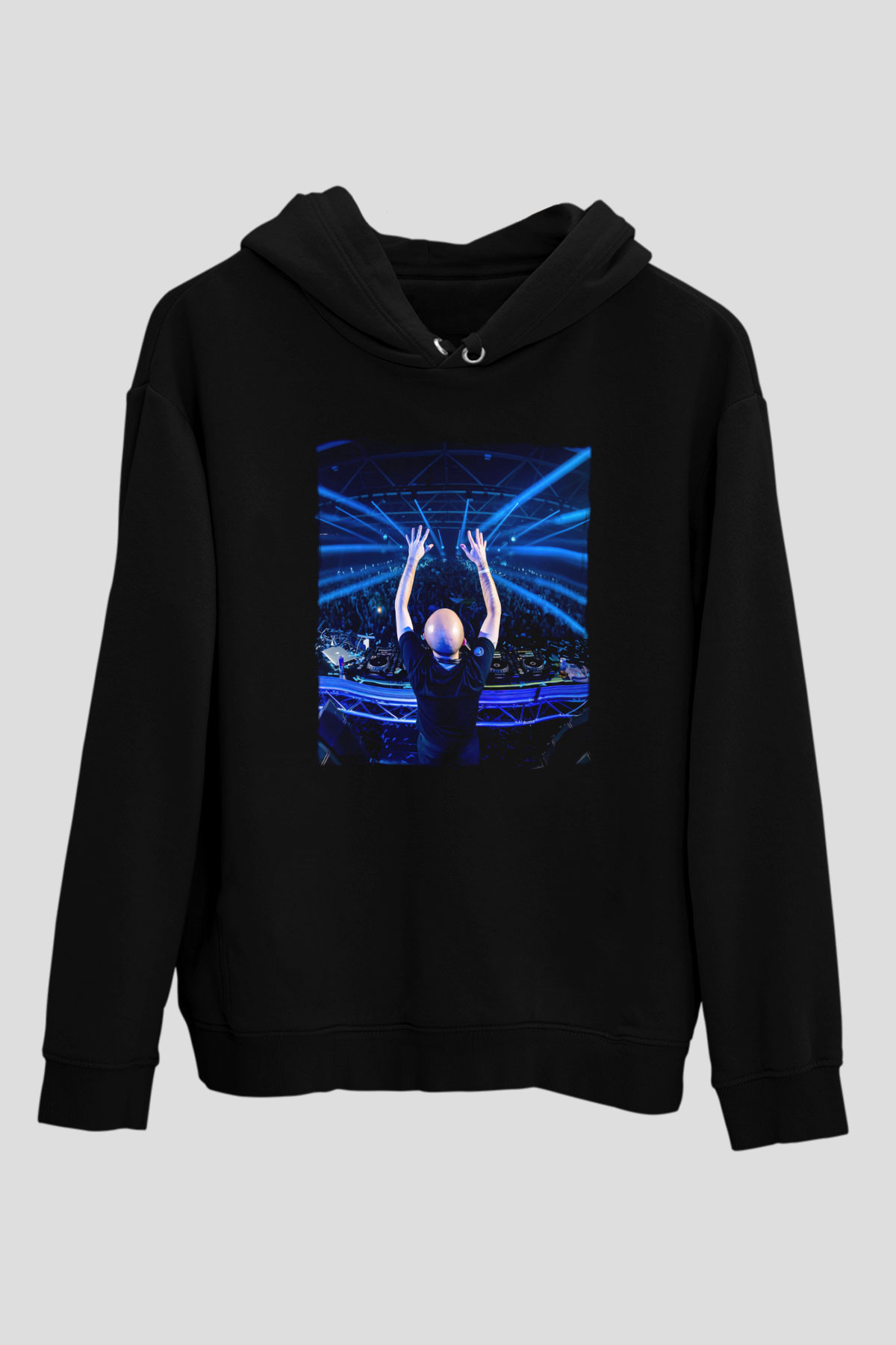 John O'callaghan Siyah Unisex Kapüşonlu Sweatshirt