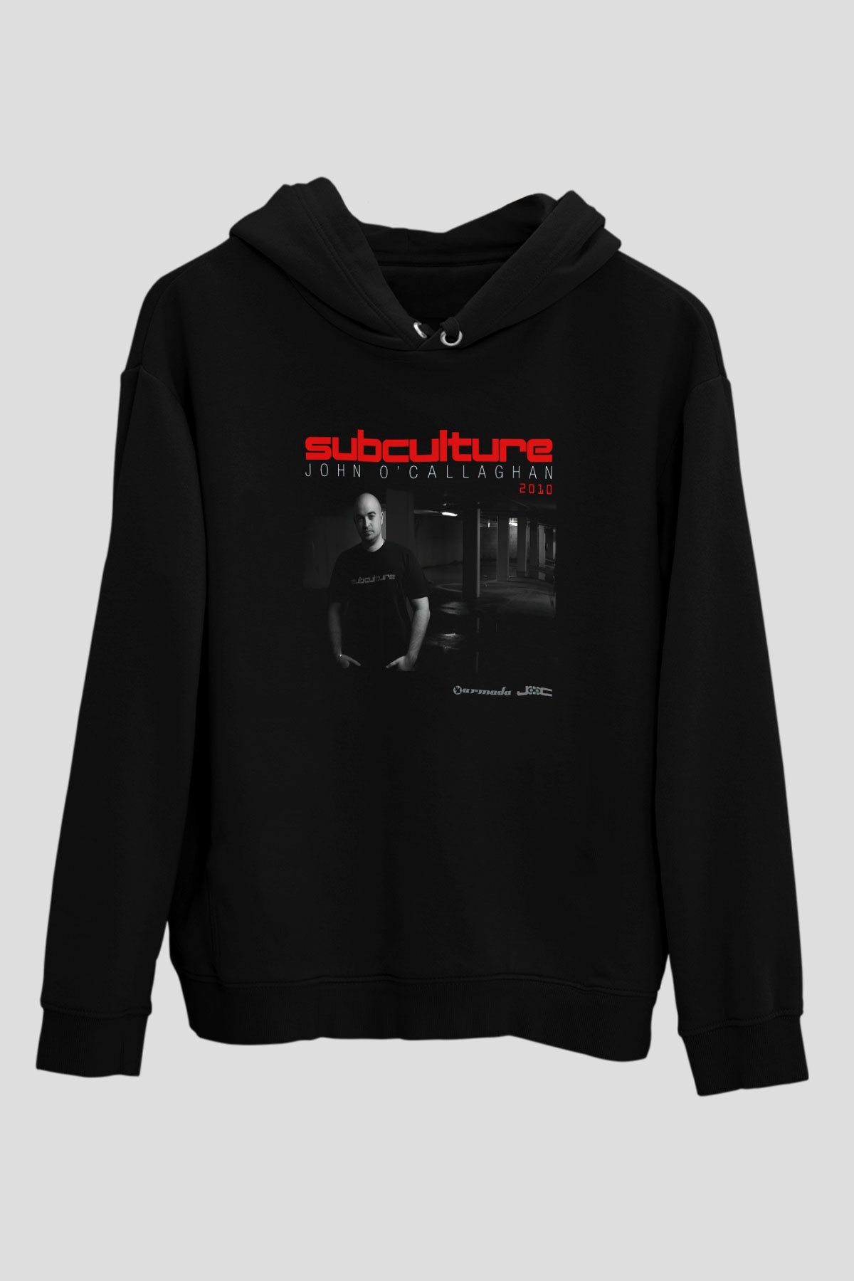 John O'callaghan Siyah Unisex Kapüşonlu Sweatshirt