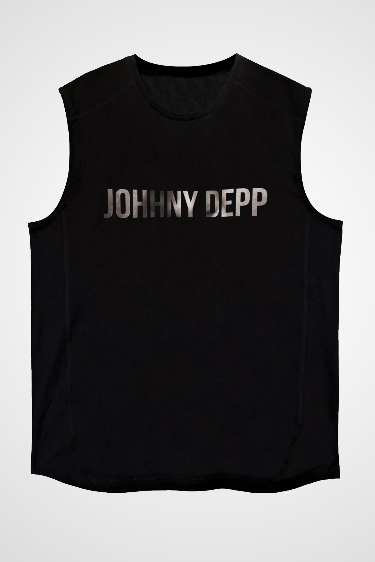 Johnny Depp Siyah Unisex Kolsuz Tişört
