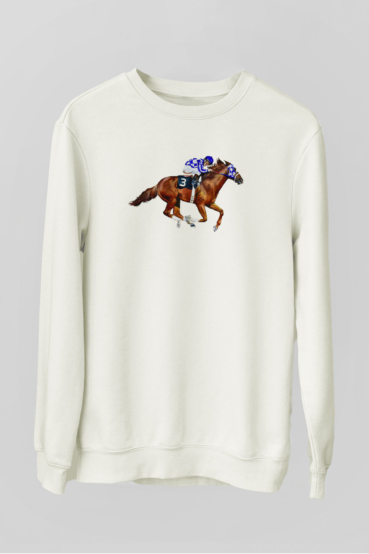 Jokey Beyaz Unisex Sweatshirt