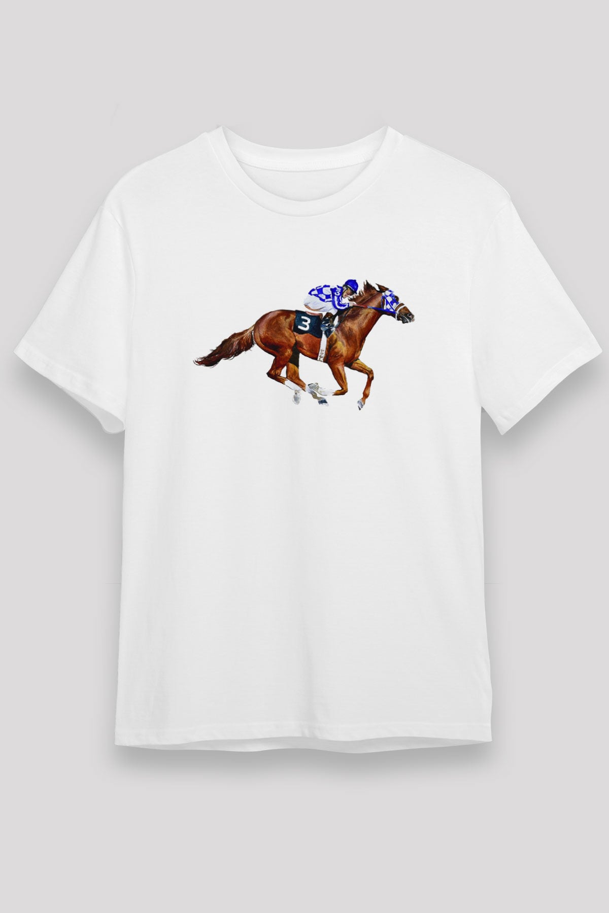 Jokey Beyaz Unisex Tişört T-Shirt - TişörtFabrikası