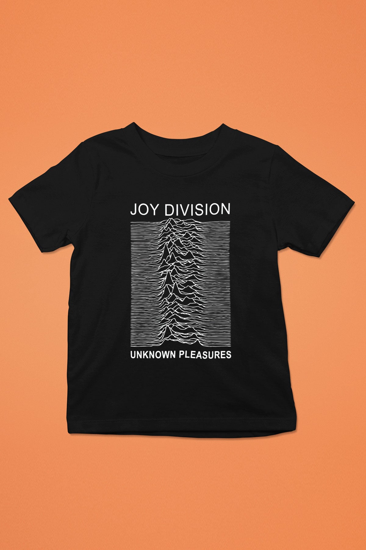 Joy Division Baskılı Siyah Unisex Çocuk Tişört