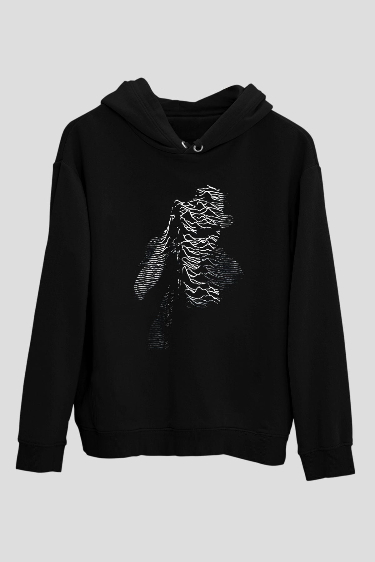 Joy Division Siyah Unisex Hoodie
