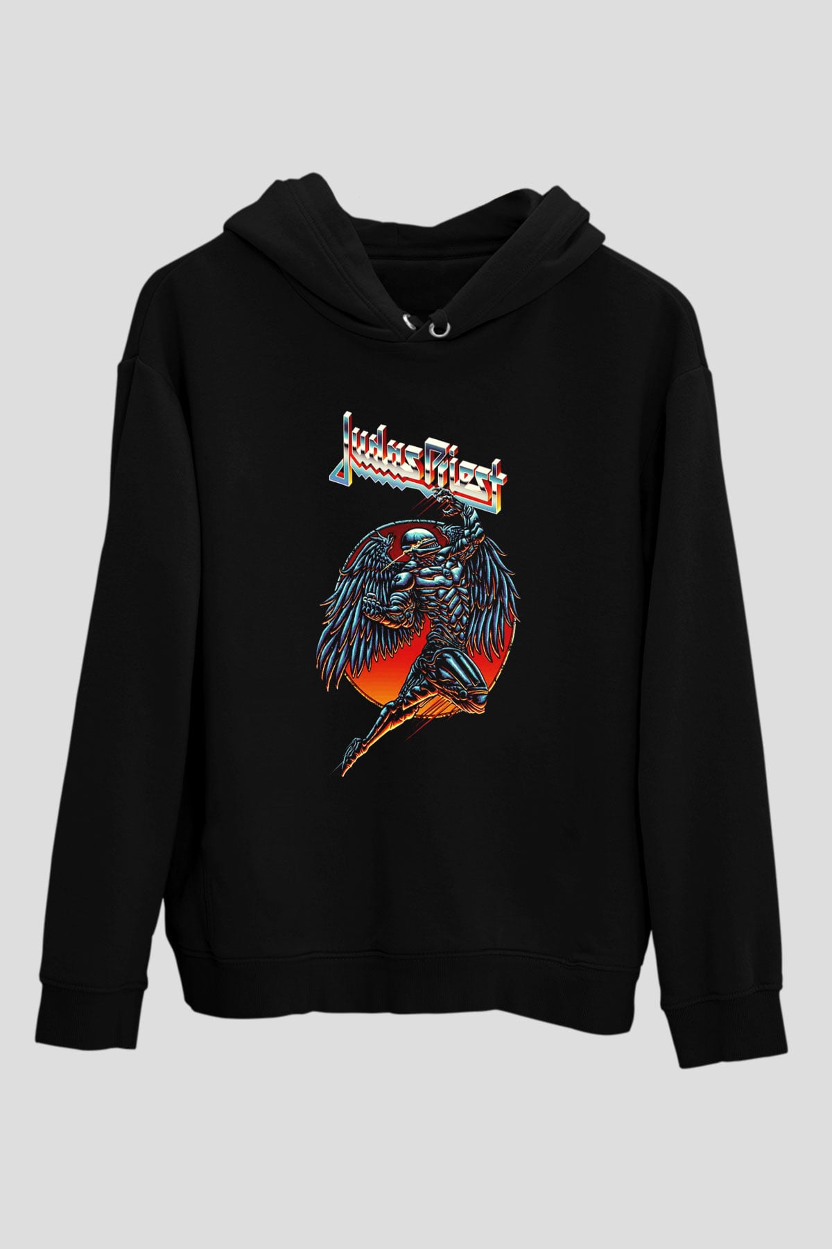 Judas Priest Siyah Unisex Hoodie