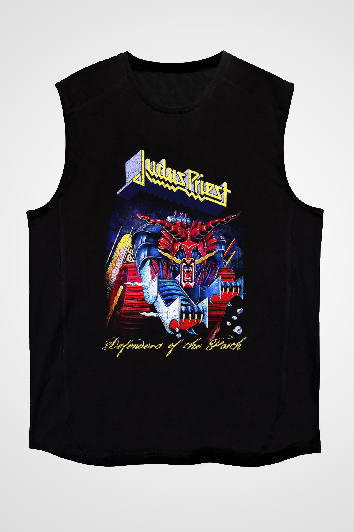 Judas Priest Siyah Unisex Kolsuz Tişört