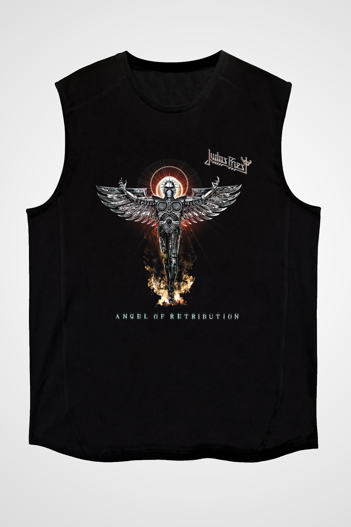 Judas Priest Siyah Unisex Kolsuz Tişört