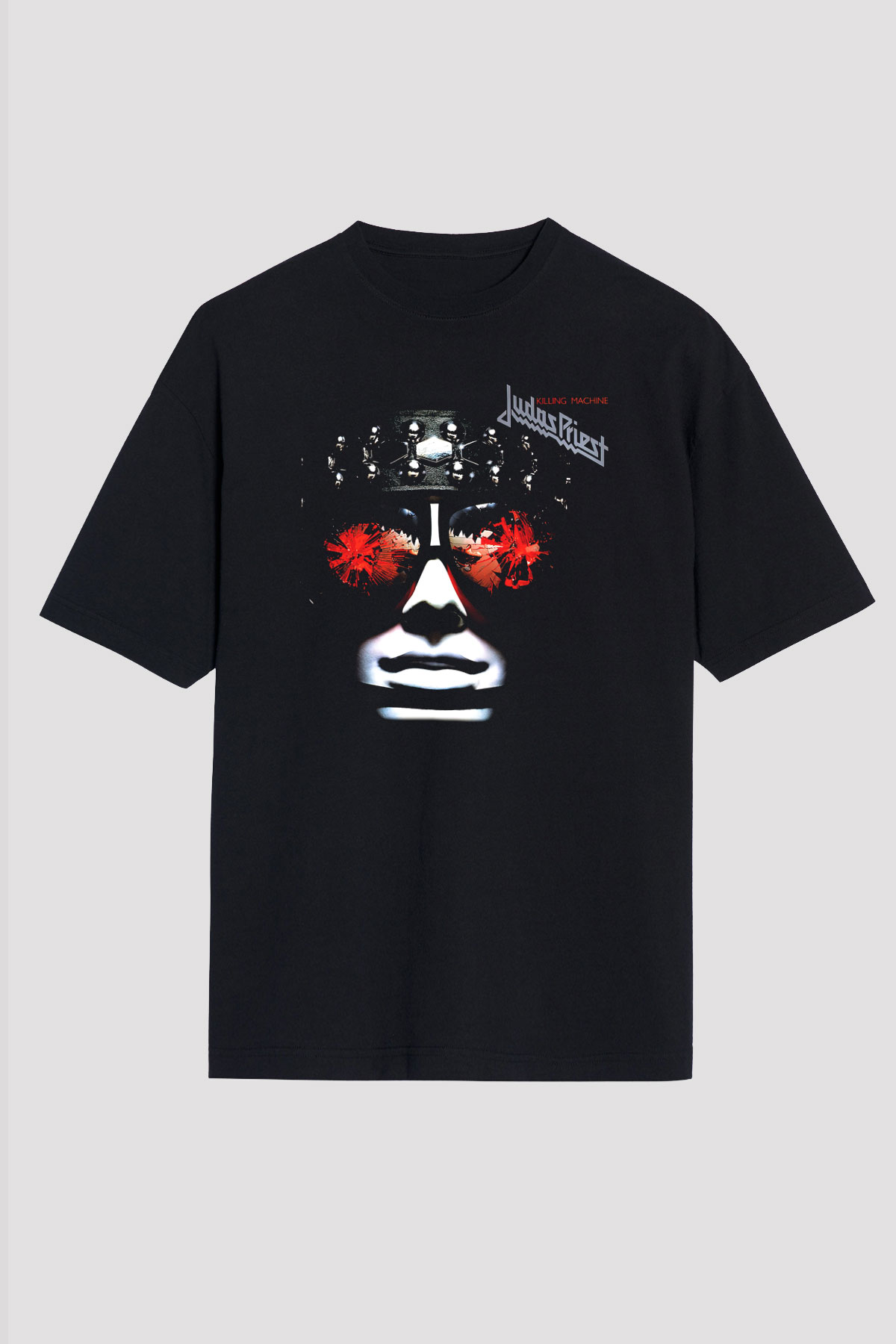 Judas Priest Siyah Unisex Oversize Tişört T-Shirt