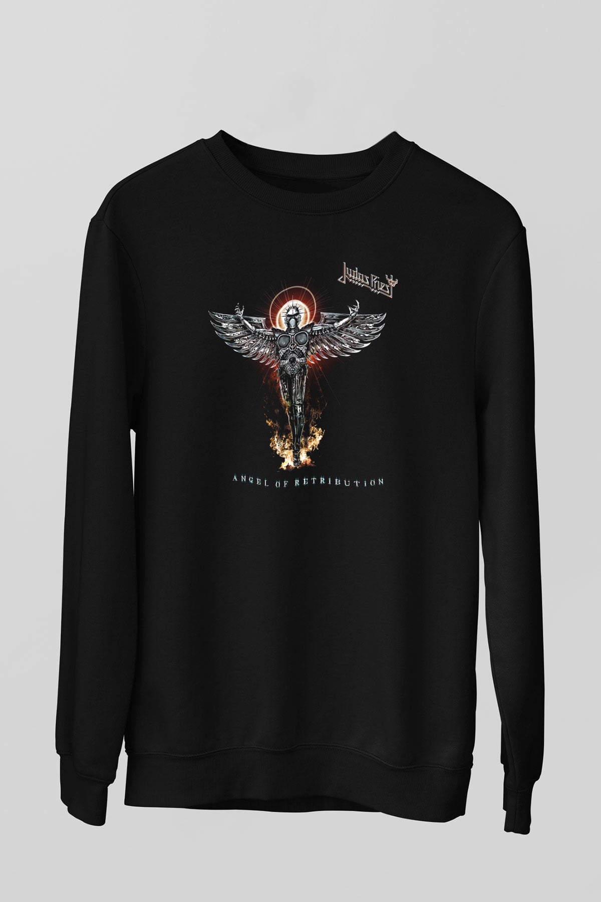 Judas Priest Siyah Unisex Sweatshirt