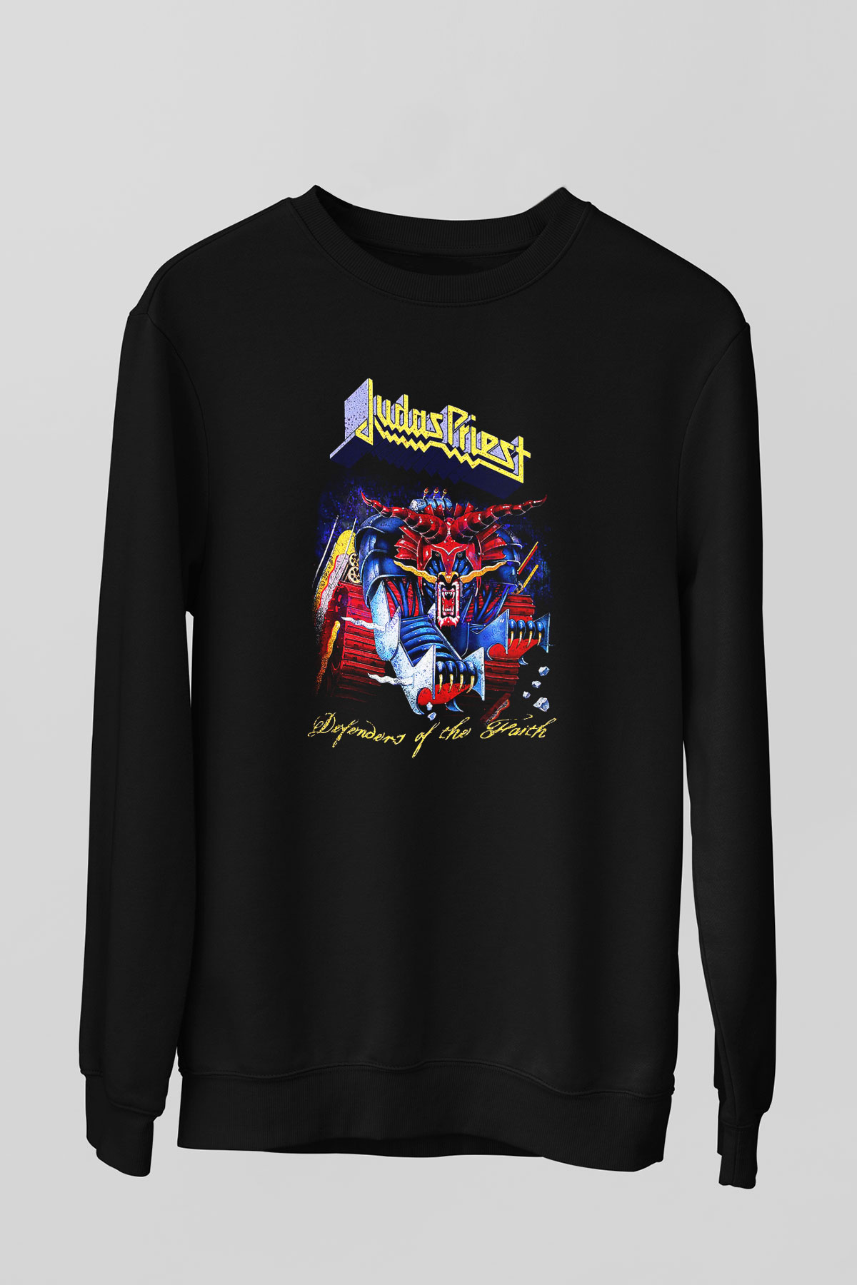 Judas Priest Siyah Unisex Sweatshirt