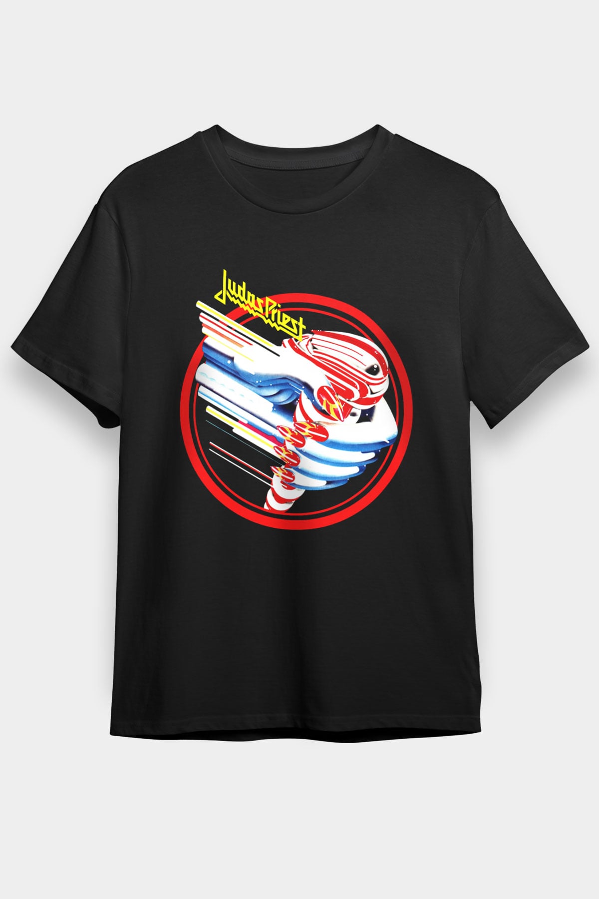 Judas Priest Siyah Unisex Tişört T-Shirt - TişörtFabrikası