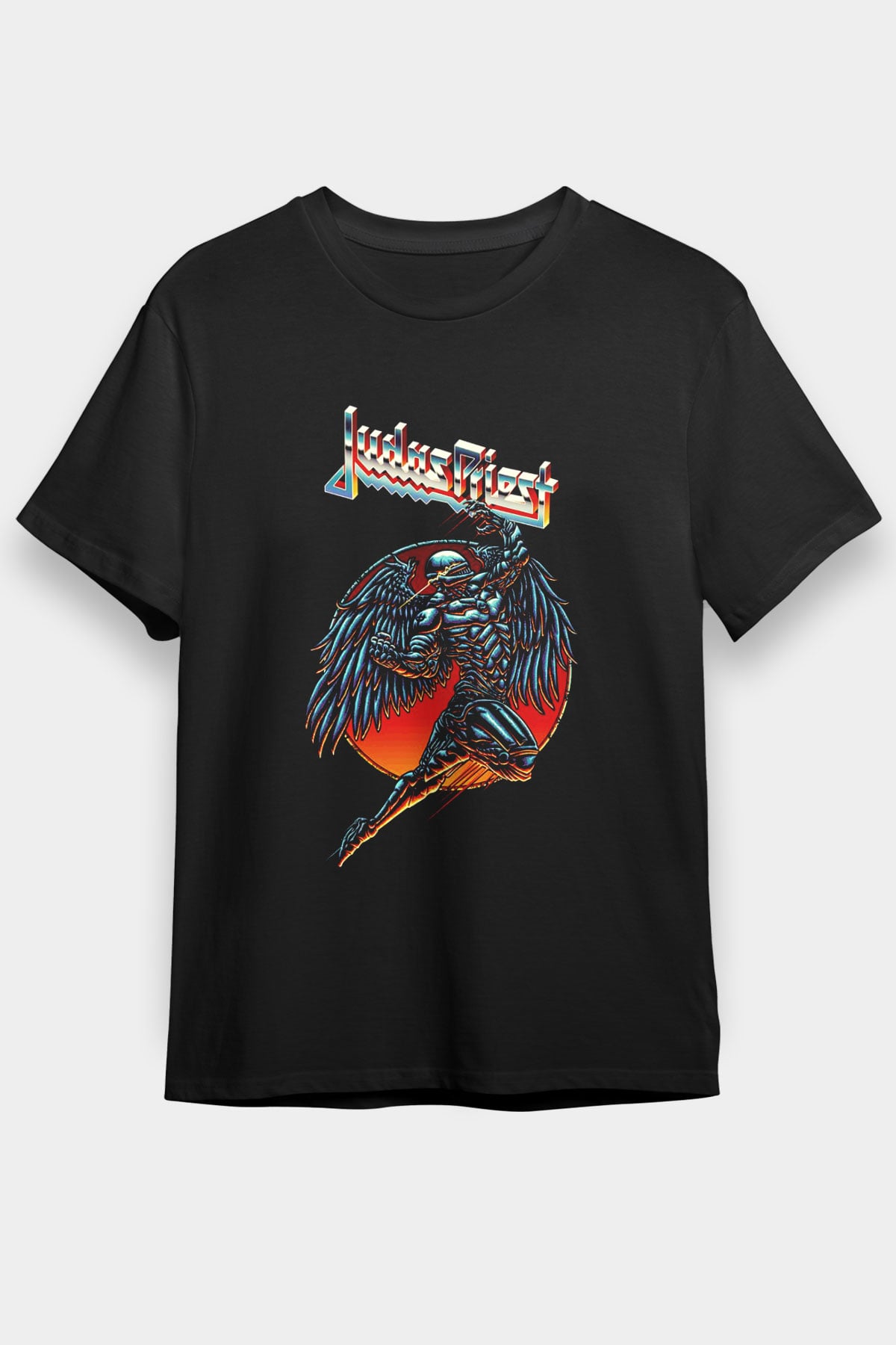 Judas Priest Siyah Unisex Tişört T-Shirt - TişörtFabrikası