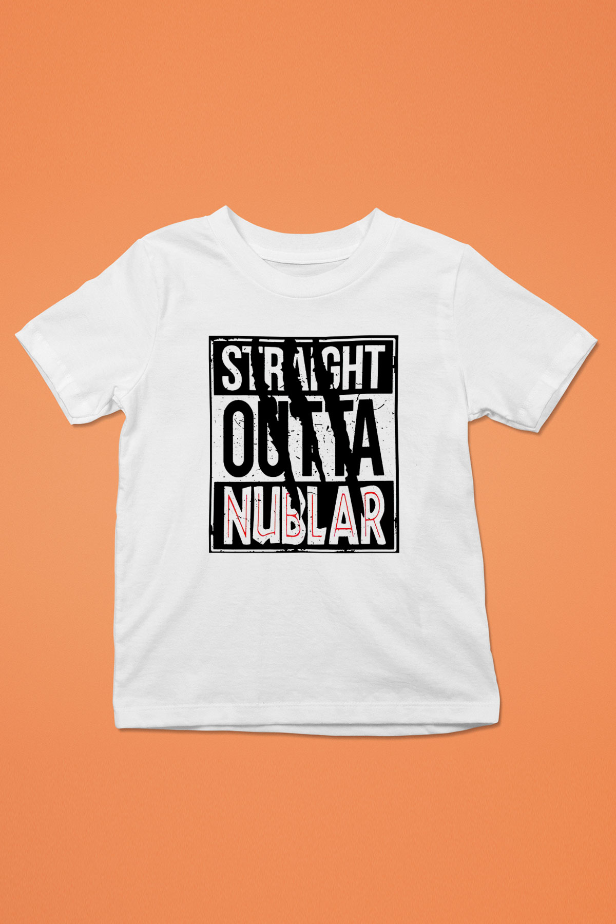 Jurassic Park Baskılı Beyaz Unisex Çocuk Tişört