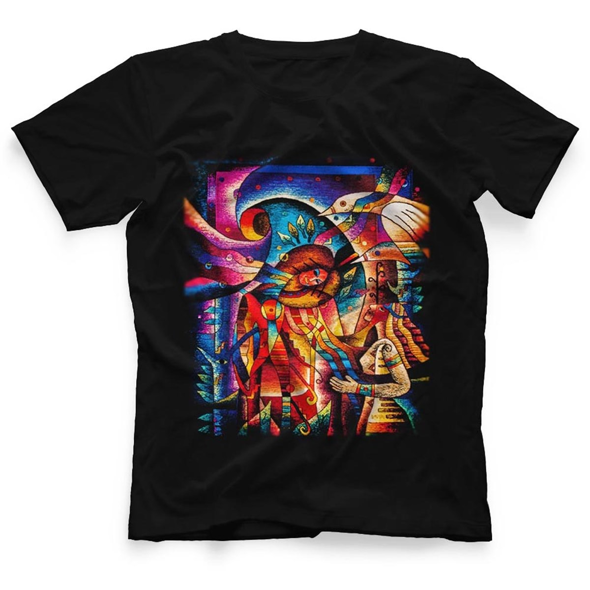 Kanaviçe Çocuk Tişörtü Çocuk T-Shirt ACSYT40