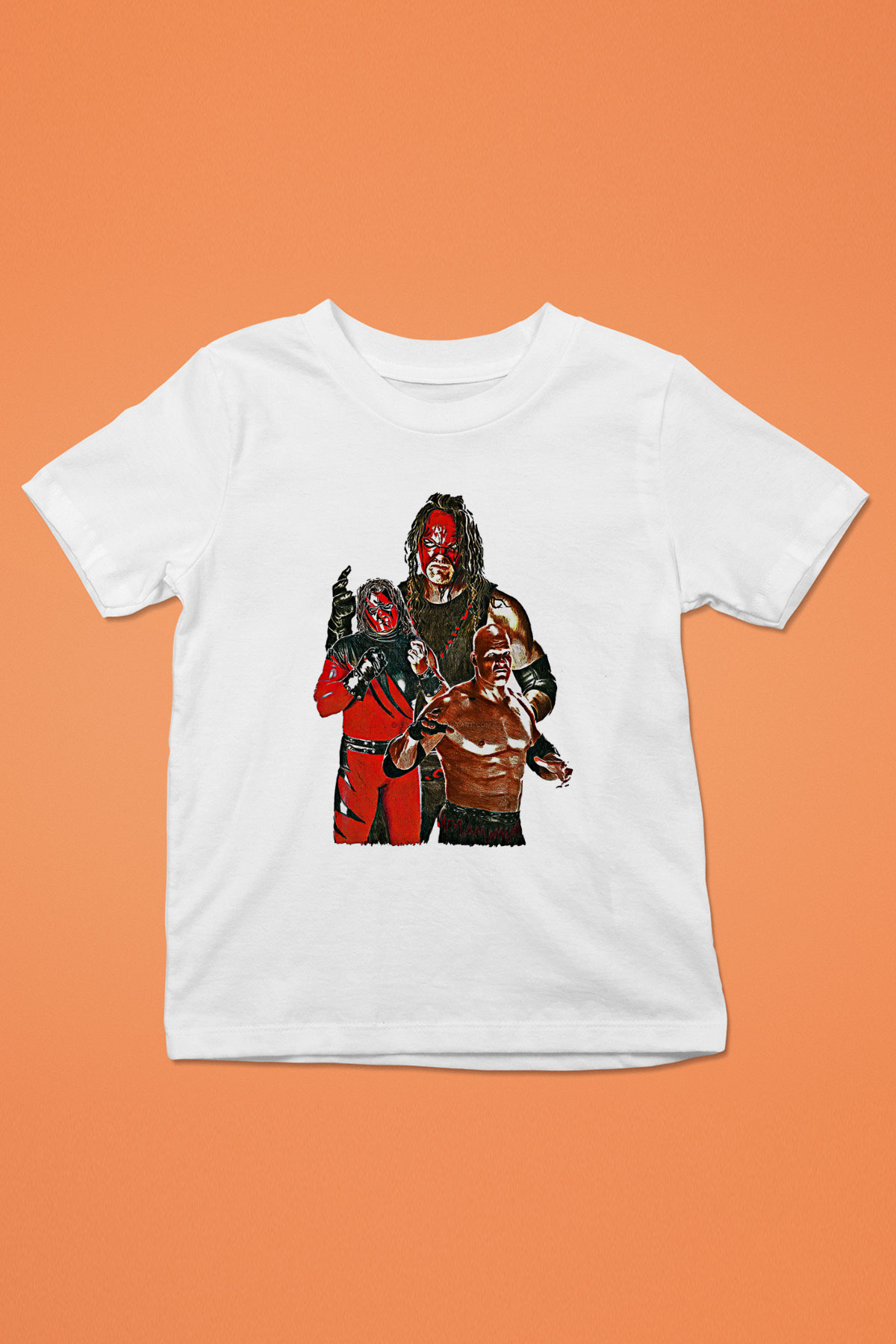 Kane Baskılı Beyaz Unisex Beyaz Çocuk Tişört - Tshirt