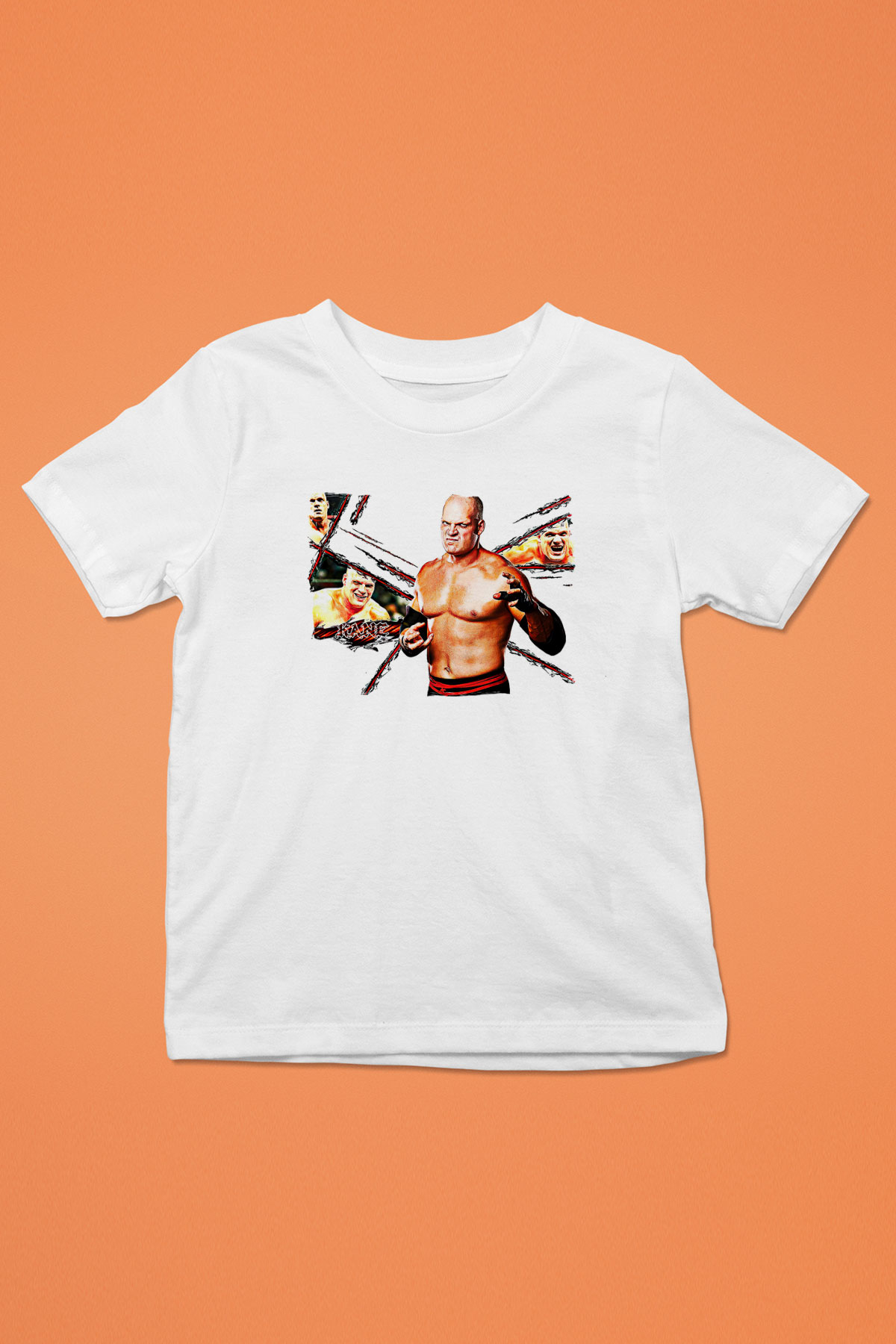 Kane Baskılı Beyaz Unisex Beyaz Çocuk Tişört - Tshirt