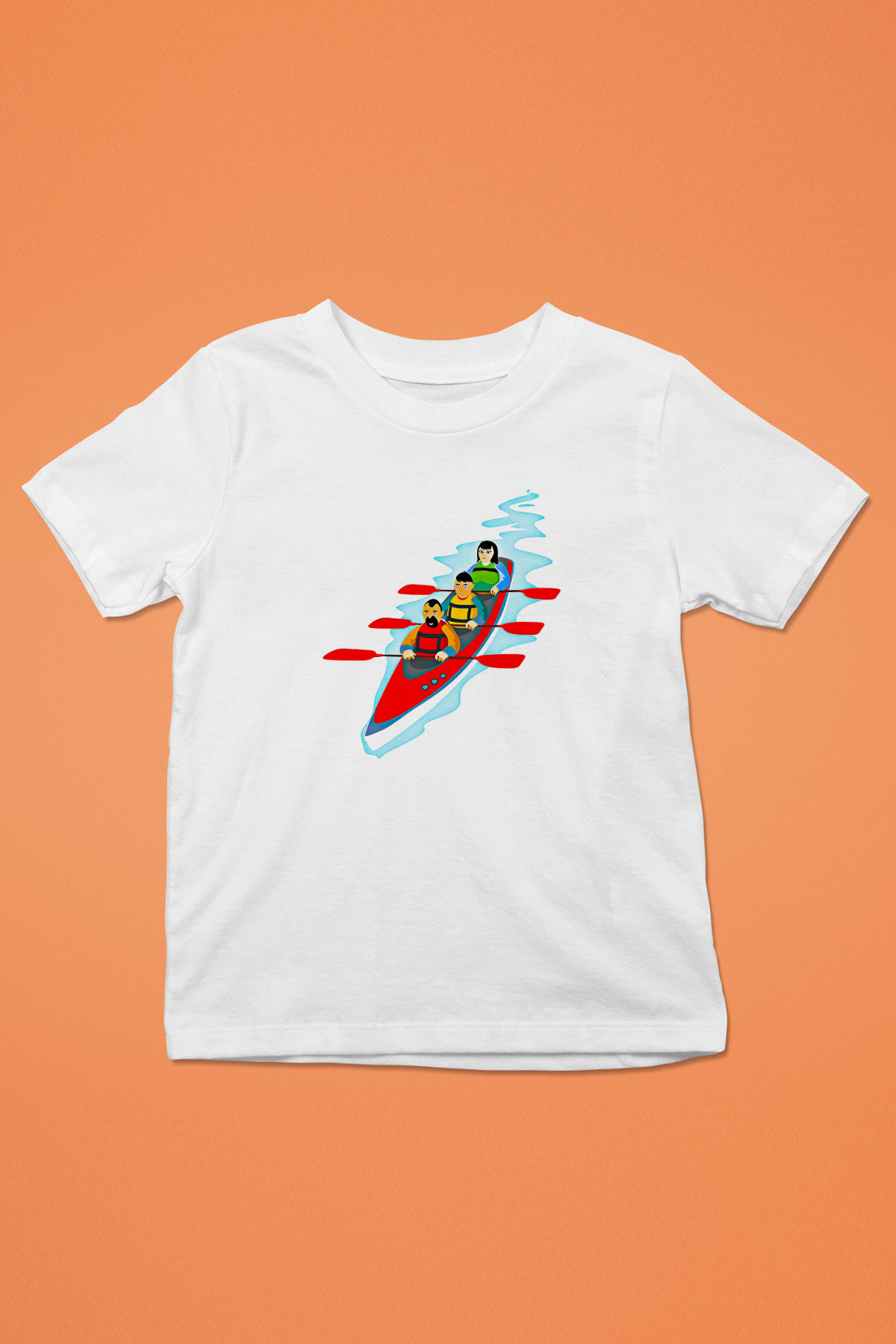 Kano Baskılı Unisex Beyaz Çocuk Tişört - Tshirt