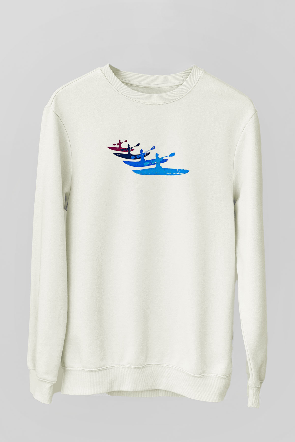 Kano Baskılı Unisex Ekru Sweatshirt