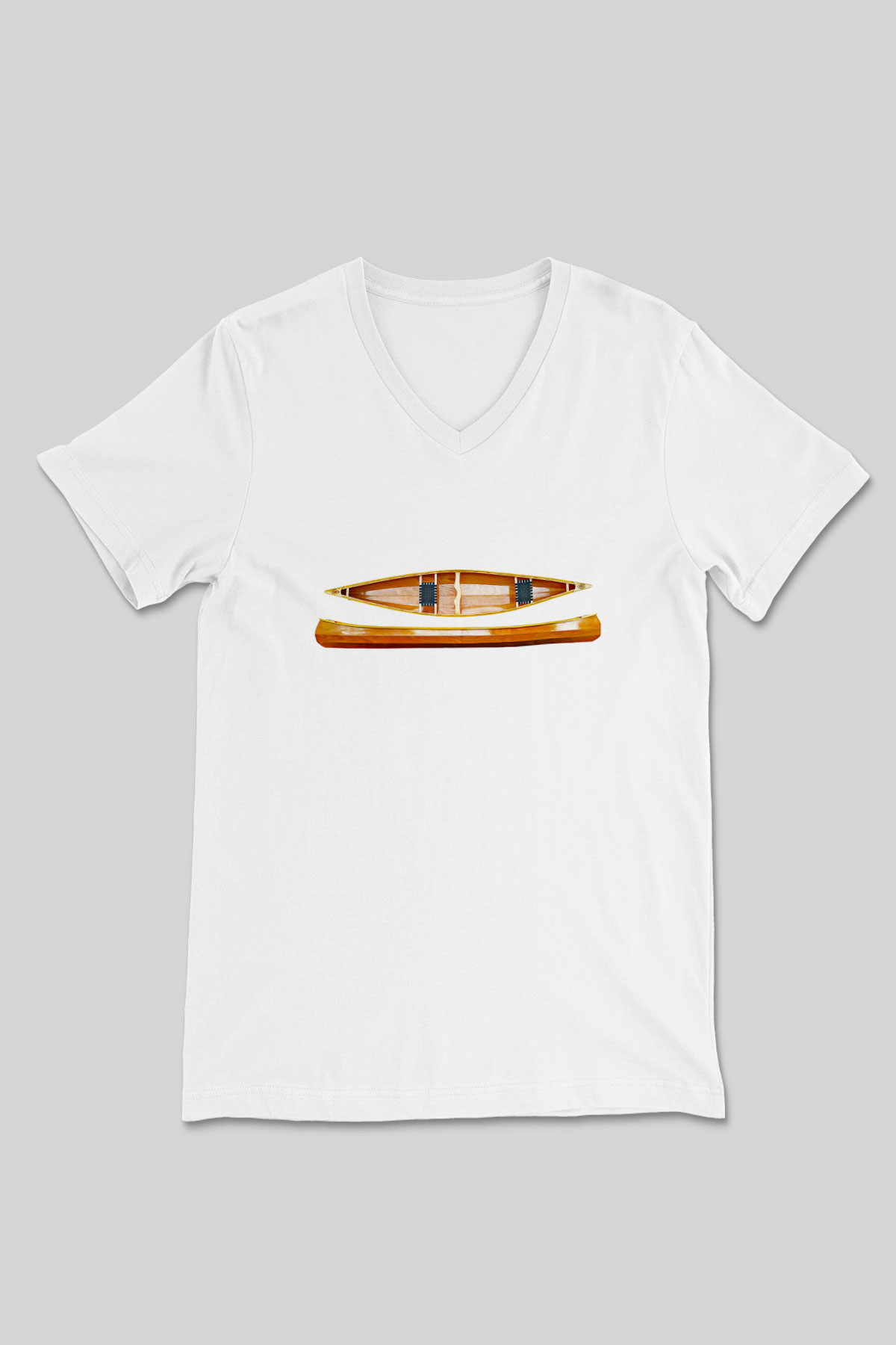 Kano Baskılı Unisex V Yaka Tişört - Tshirt