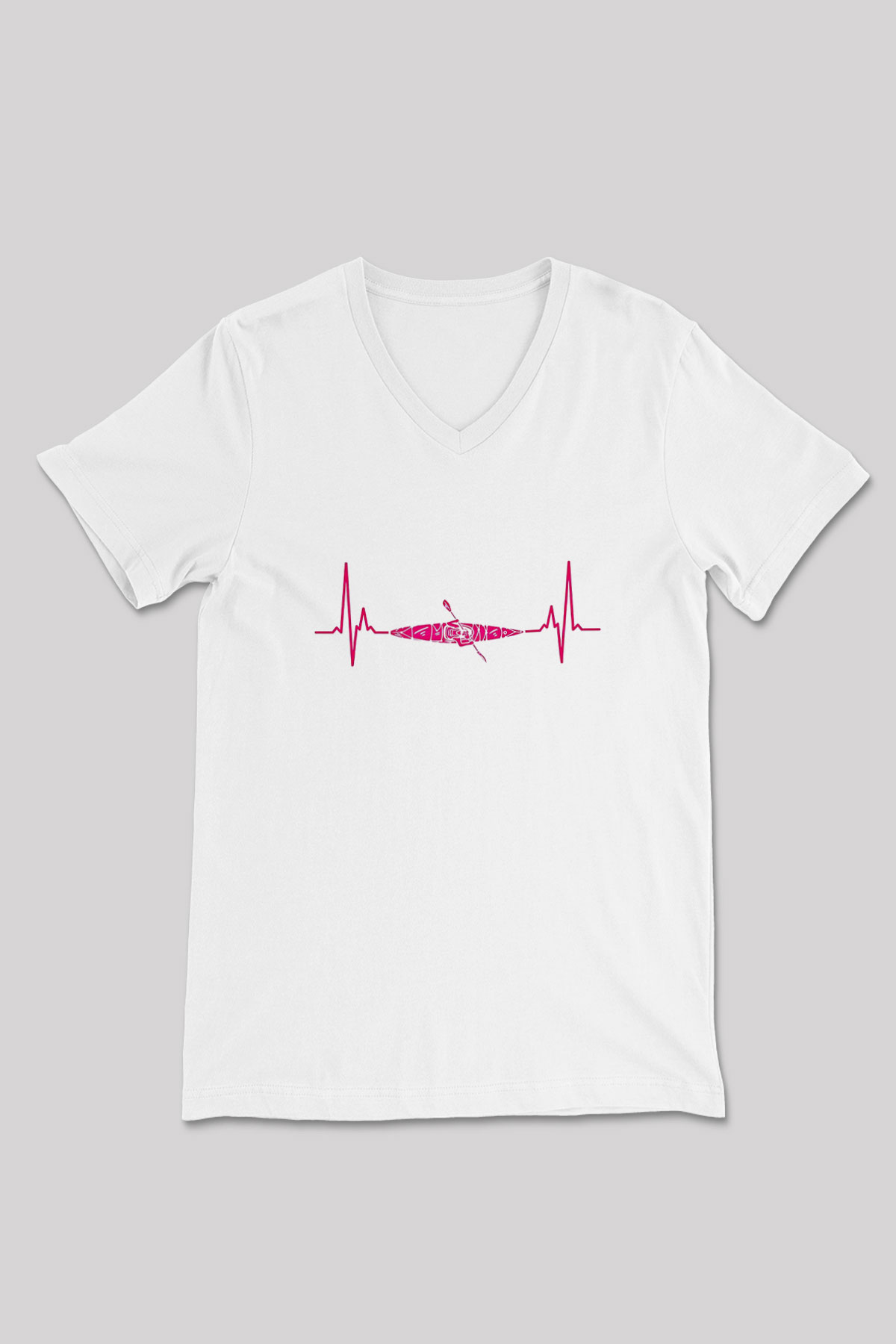 Kano Baskılı Unisex V Yaka Tişört - Tshirt