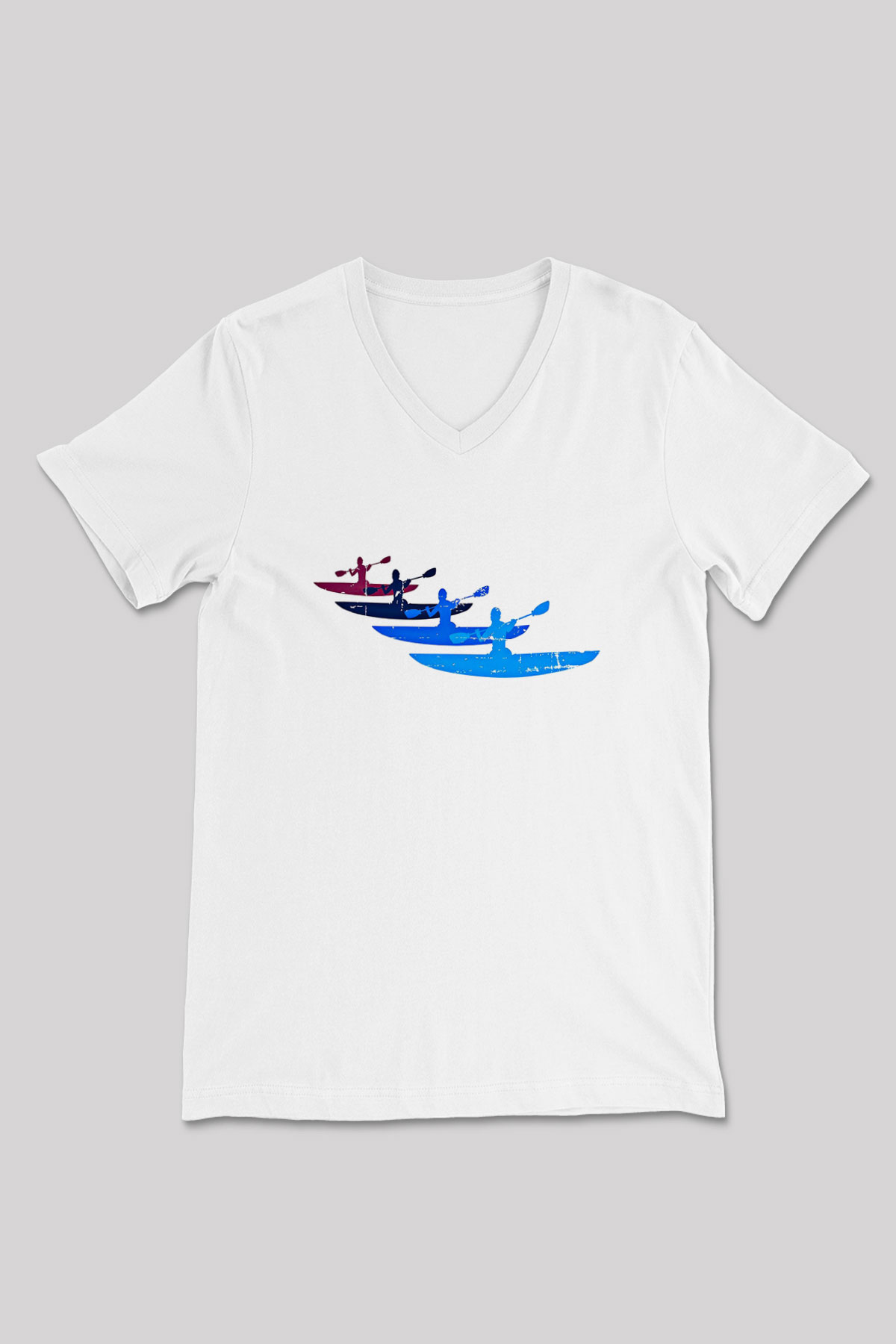 Kano Baskılı Unisex V Yaka Tişört - Tshirt
