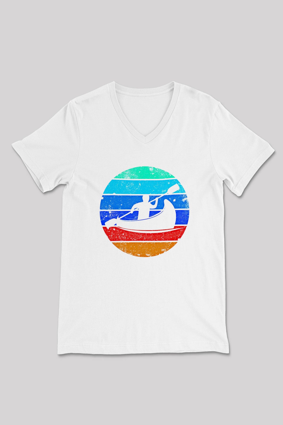 Kano Baskılı Unisex V Yaka Tişört - Tshirt