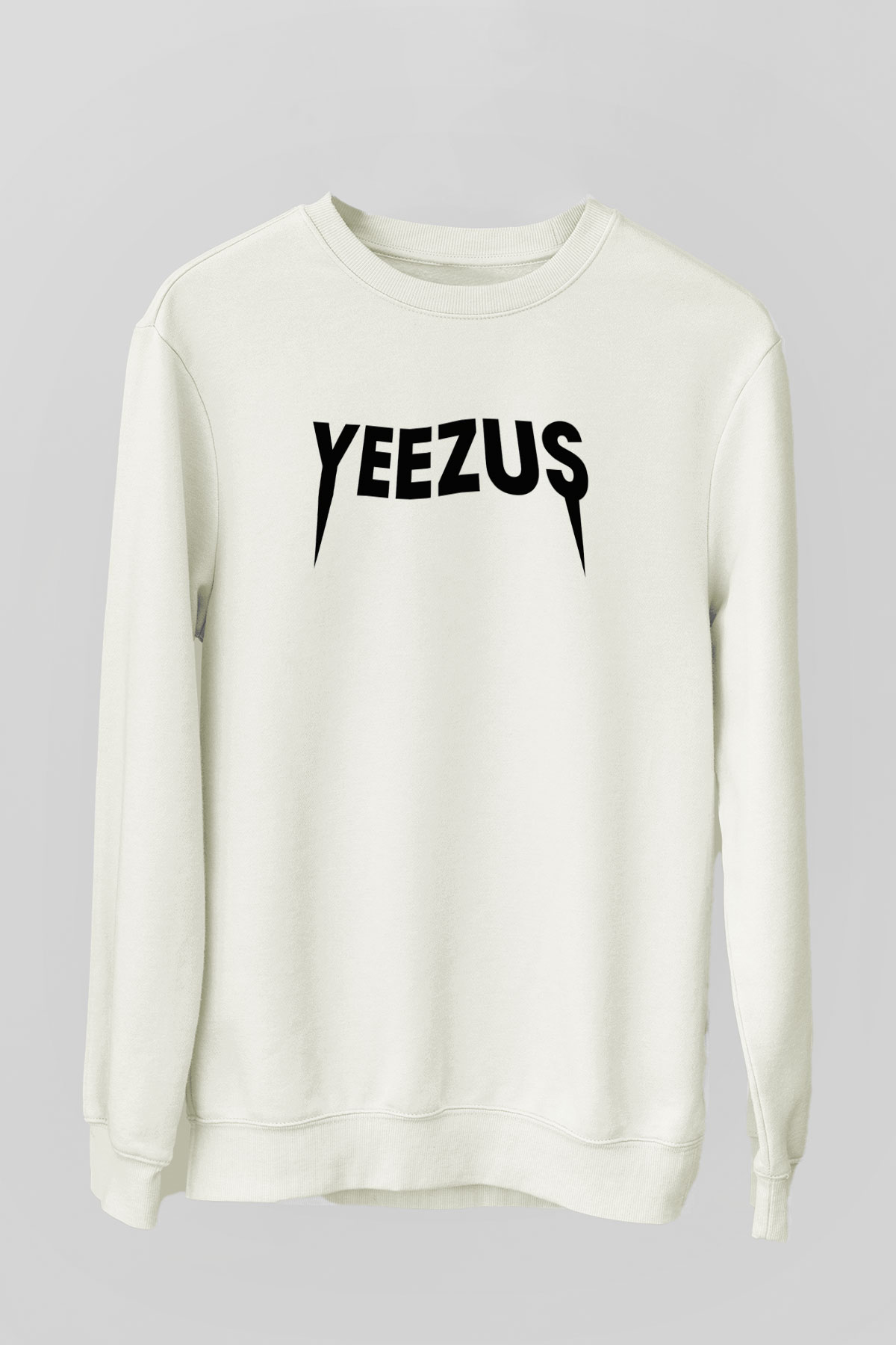 Kanye West Beyaz Unisex Sweatshirt