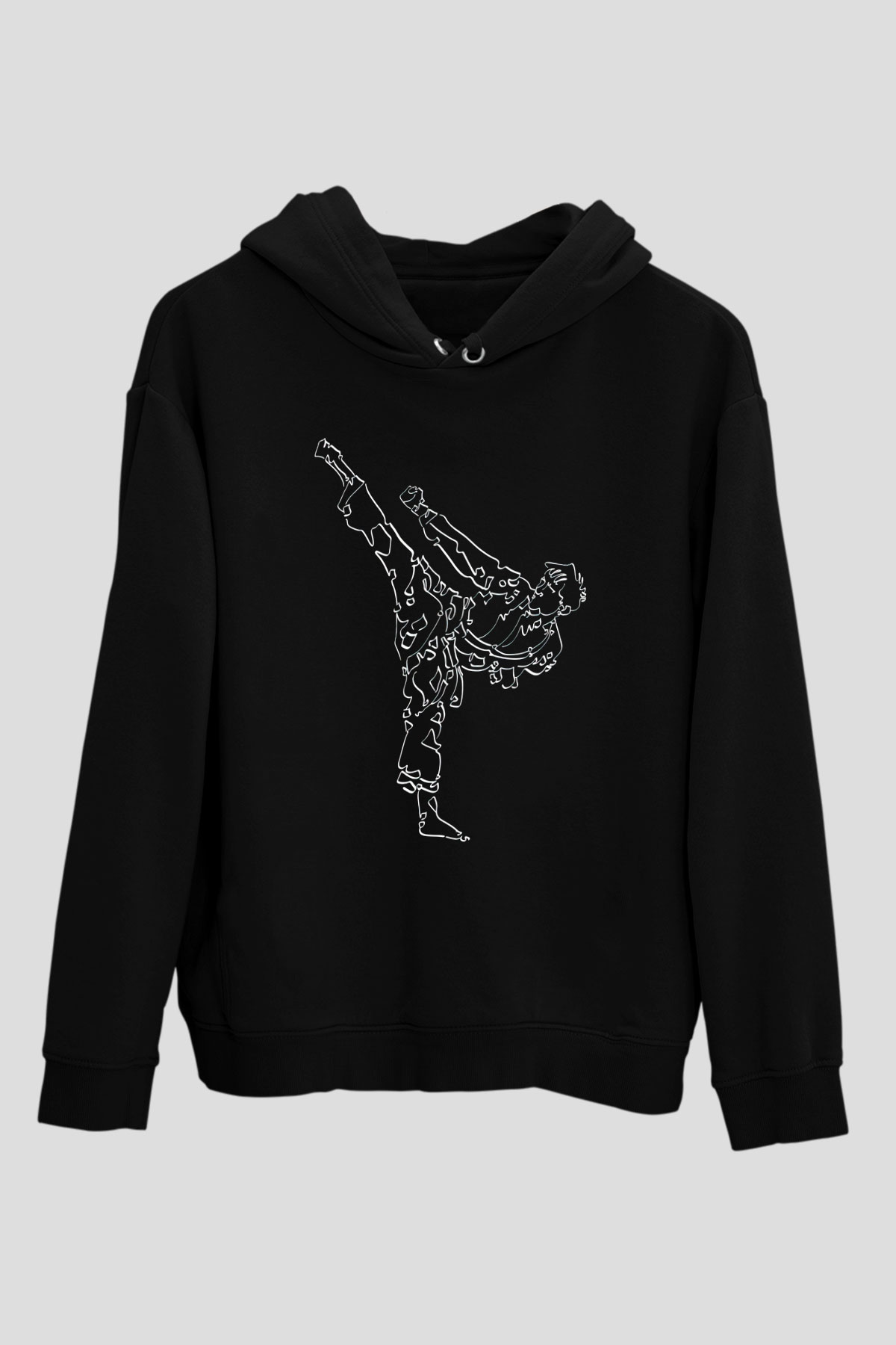 KarateciSiyah  Unisex Hoodie