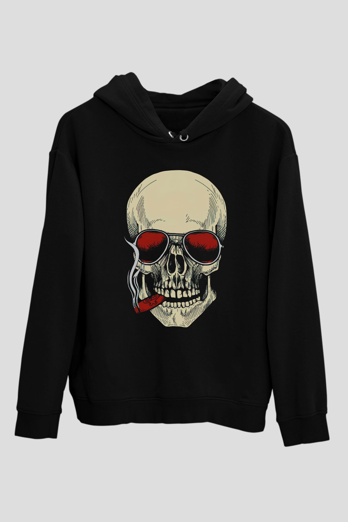 Karizma Kuru KafaSiyah  Unisex Hoodie
