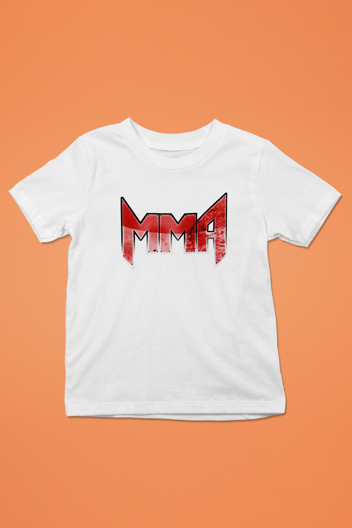 Karma dövüş sanatları Beyaz Unisex Çocuk Tişört