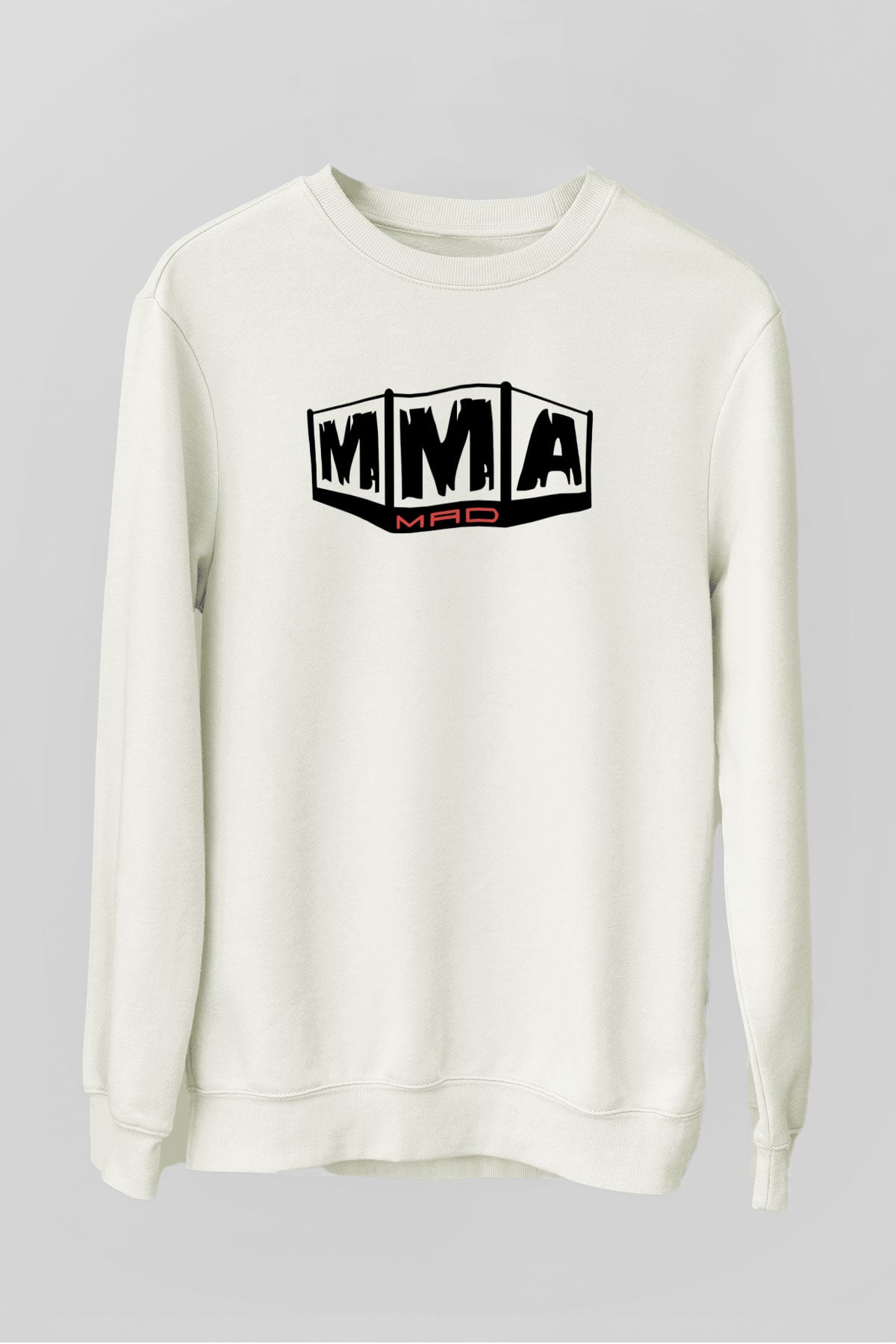 Karma dövüş sanatları Beyaz Unisex Sweatshirt