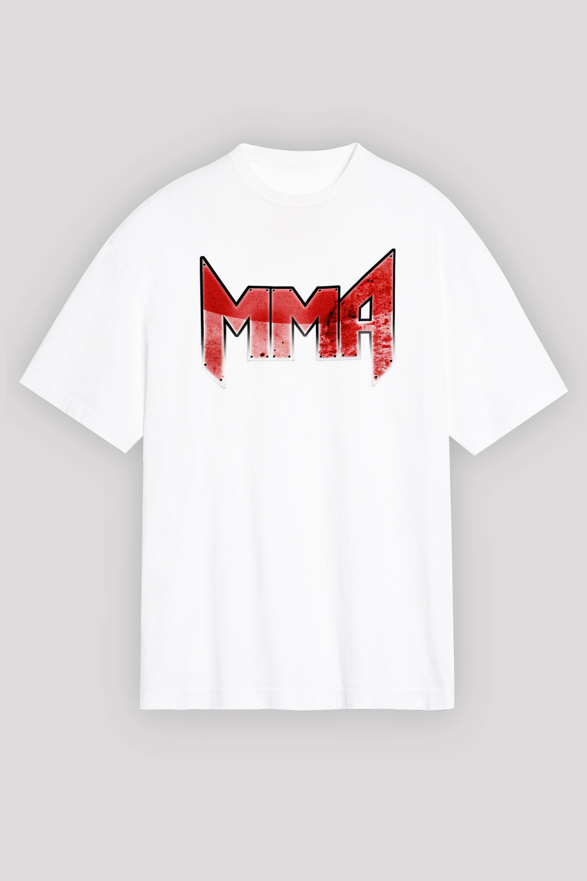 Karma dövüş sanatları Beyaz Unisex Tişört T-Shirt - TişörtFabrikası