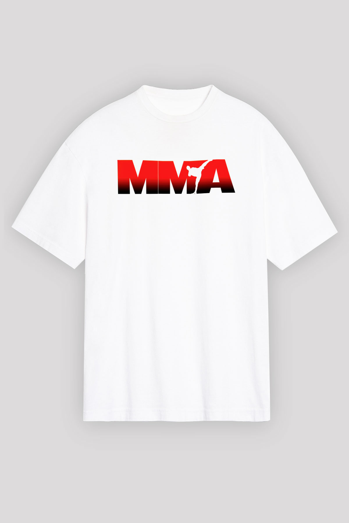 Karma dövüş sanatları Beyaz Unisex Tişört T-Shirt - TişörtFabrikası
