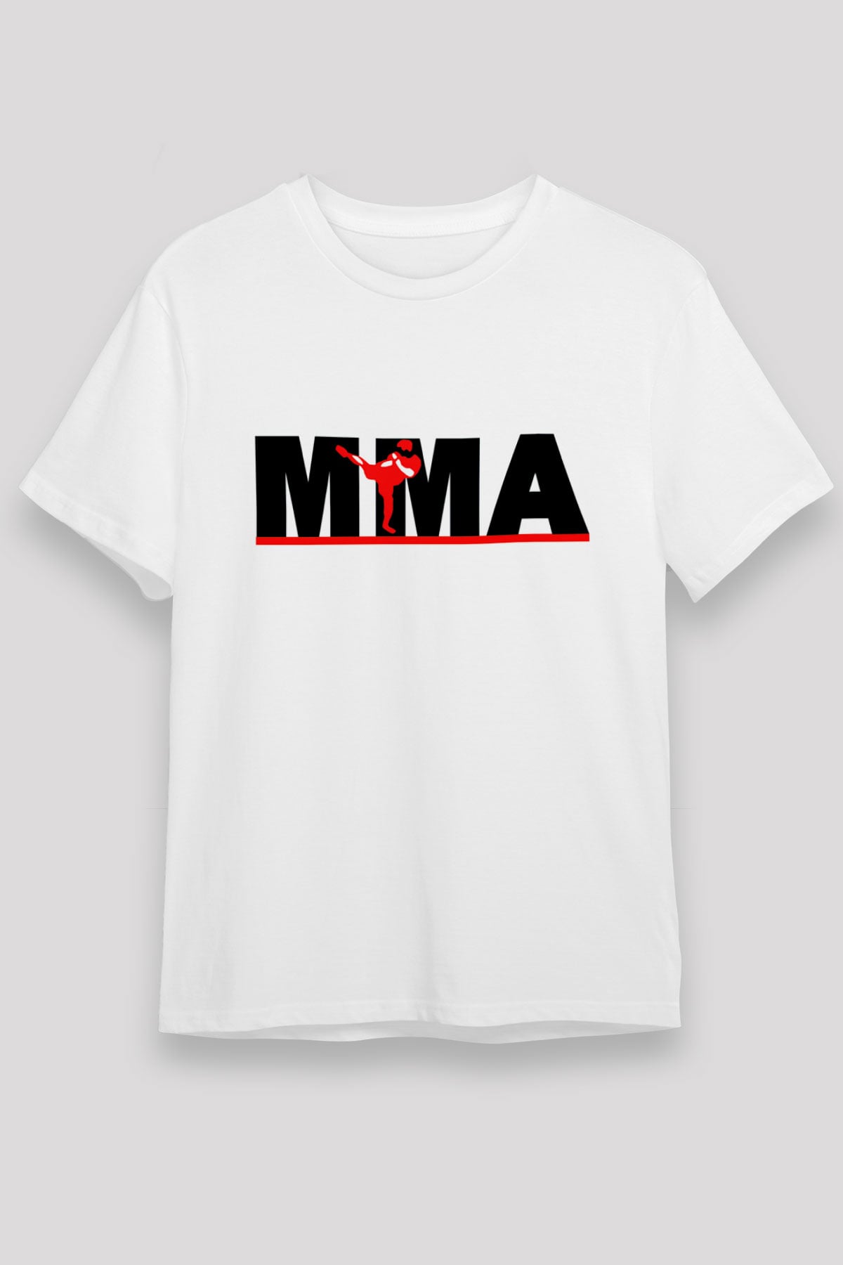Karma dövüş sanatları Beyaz Unisex Tişört T-Shirt - TişörtFabrikası